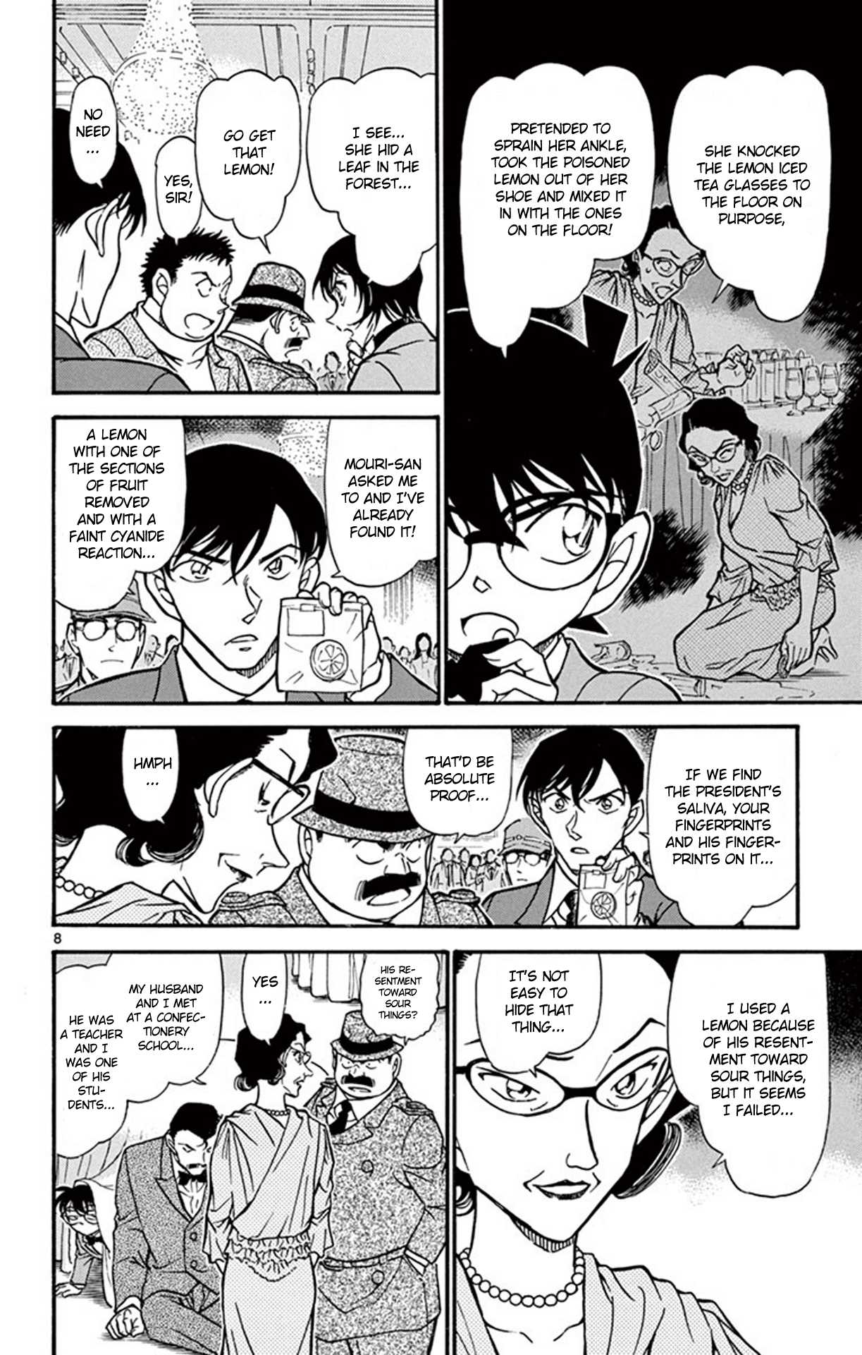 Detective Conan Chapter 727 page 9 - Chapter 727: Happy White Day