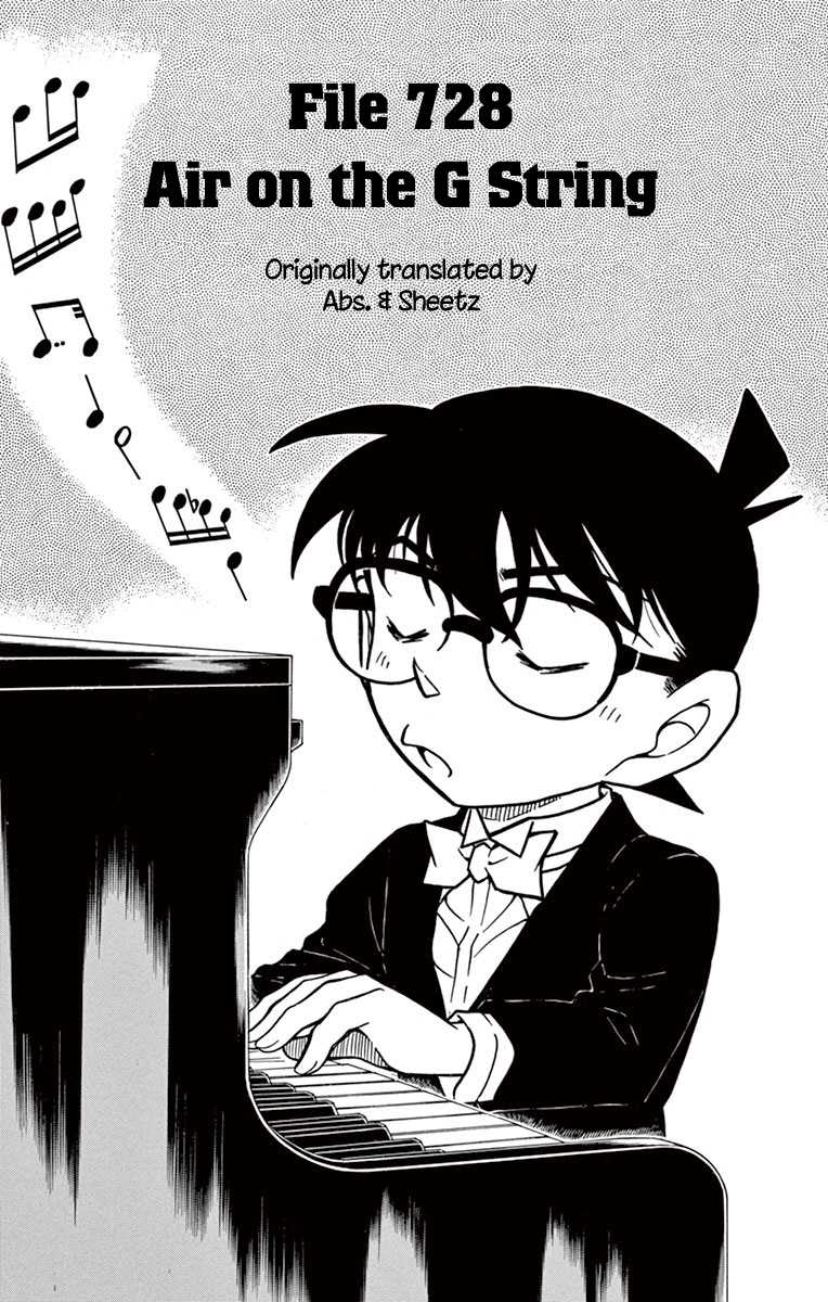 Detective Conan Chapter 728 page 2 - Chapter 728: Air on the G String