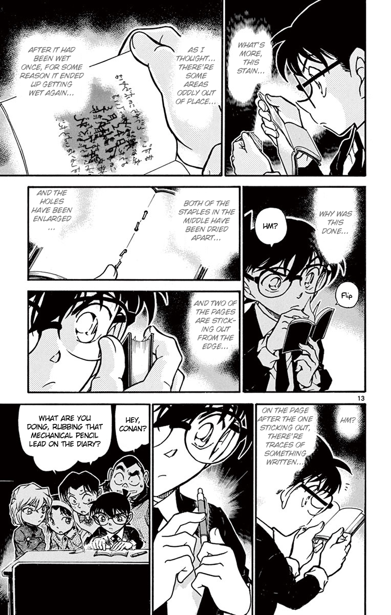 Detective Conan Chapter 729 page 14 - Chapter 729: Genius