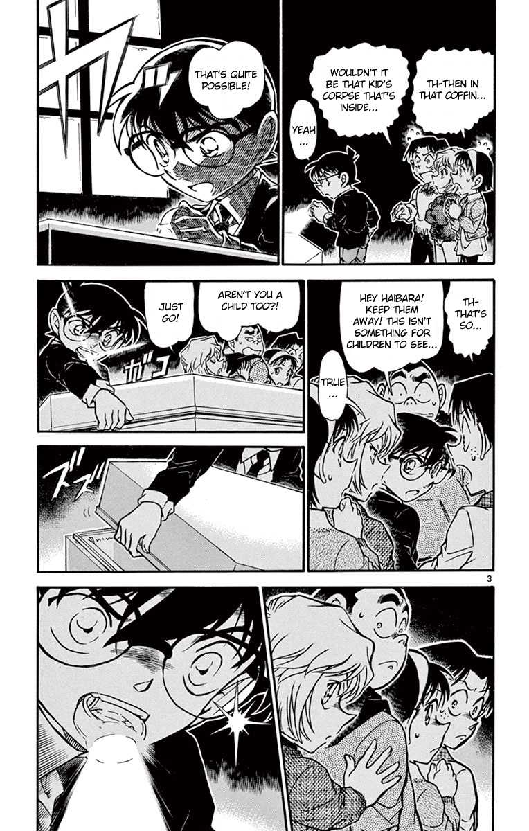 Detective Conan Chapter 729 page 4 - Chapter 729: Genius
