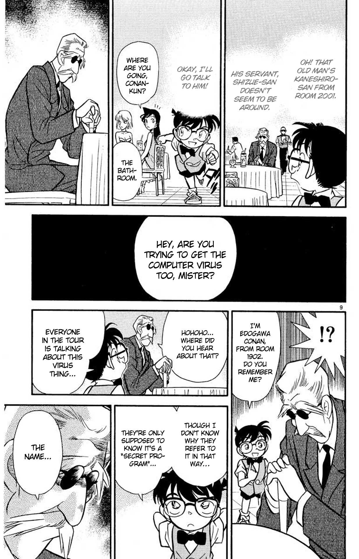 Detective Conan Chapter 73 page 10 - Chapter 73: Virus of Terror
