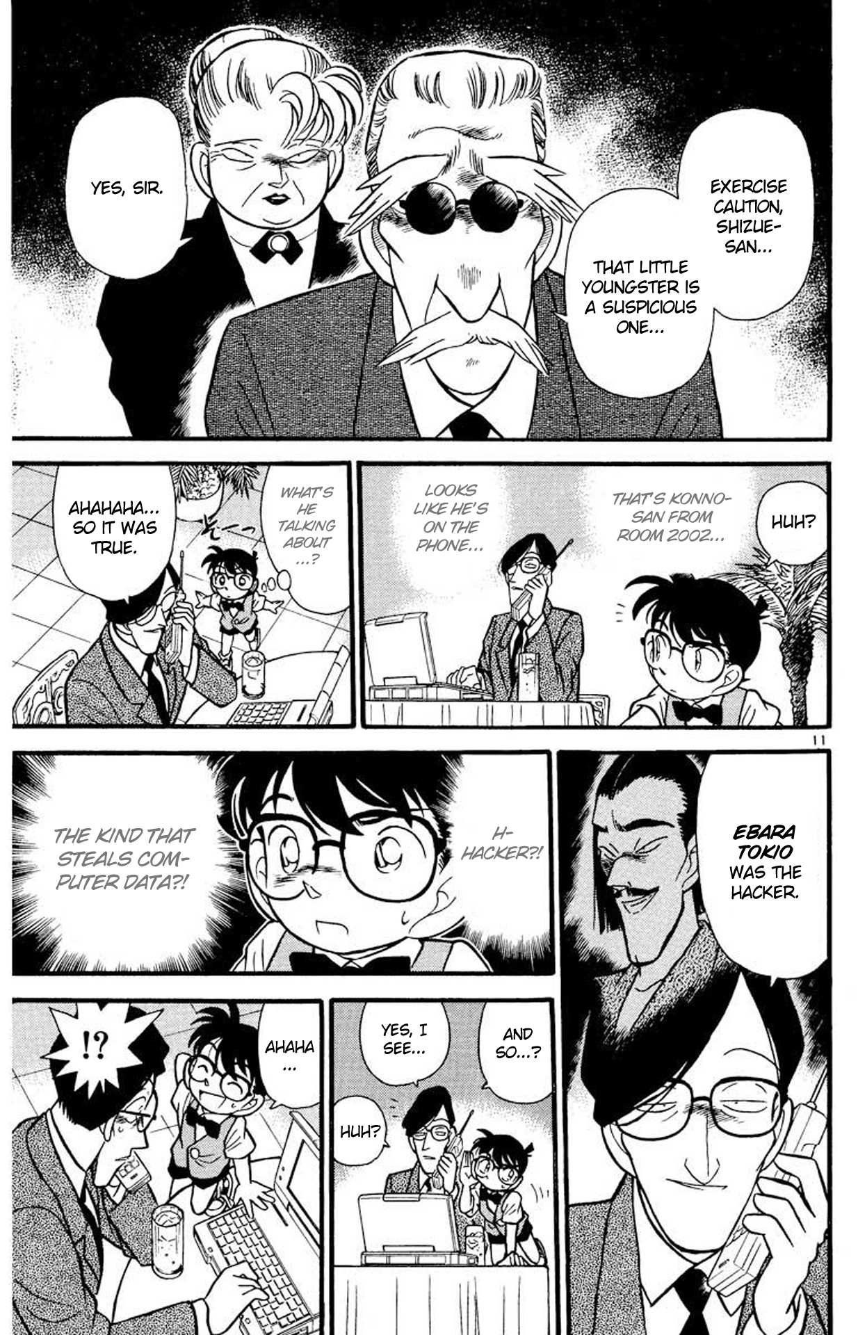 Detective Conan Chapter 73 page 12 - Chapter 73: Virus of Terror