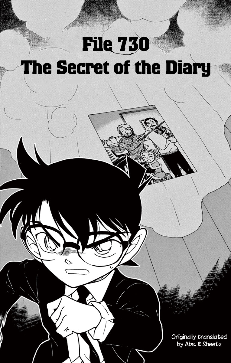 Detective Conan Chapter 730 page 2 - Chapter 730: The Secret of the Diary