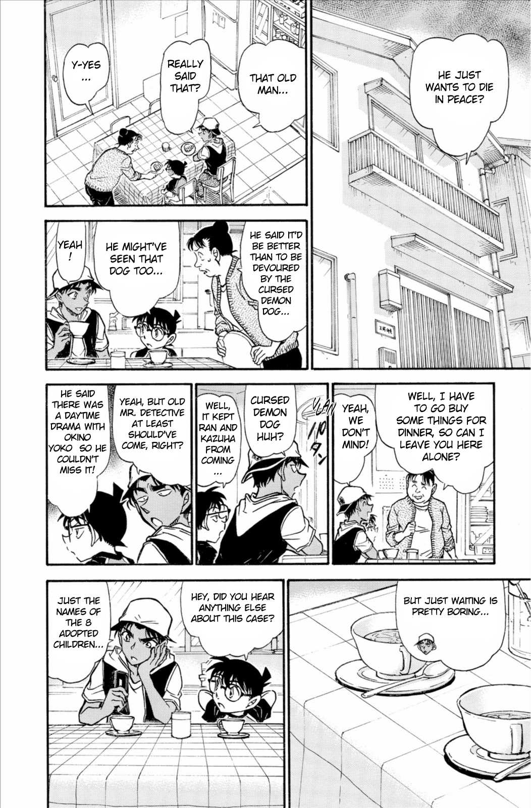 Detective Conan Chapter 734 page 11 - Chapter 734: Demon Dog