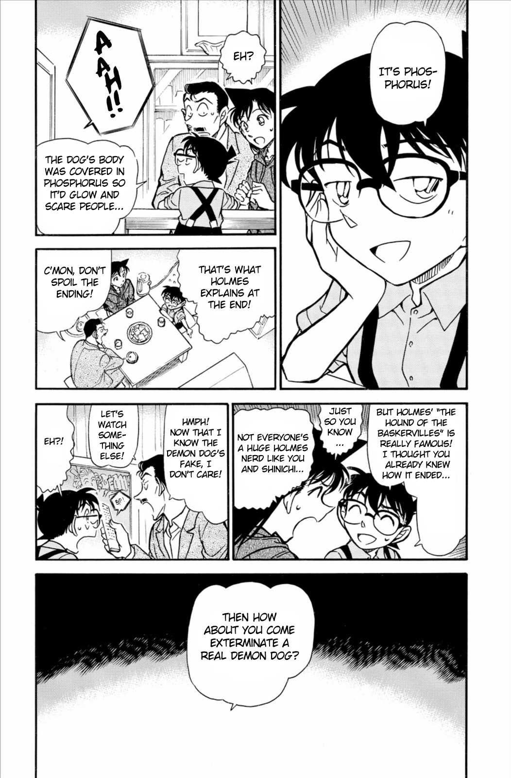 Detective Conan Chapter 734 page 4 - Chapter 734: Demon Dog