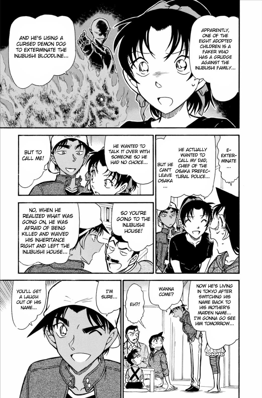 Detective Conan Chapter 734 page 8 - Chapter 734: Demon Dog