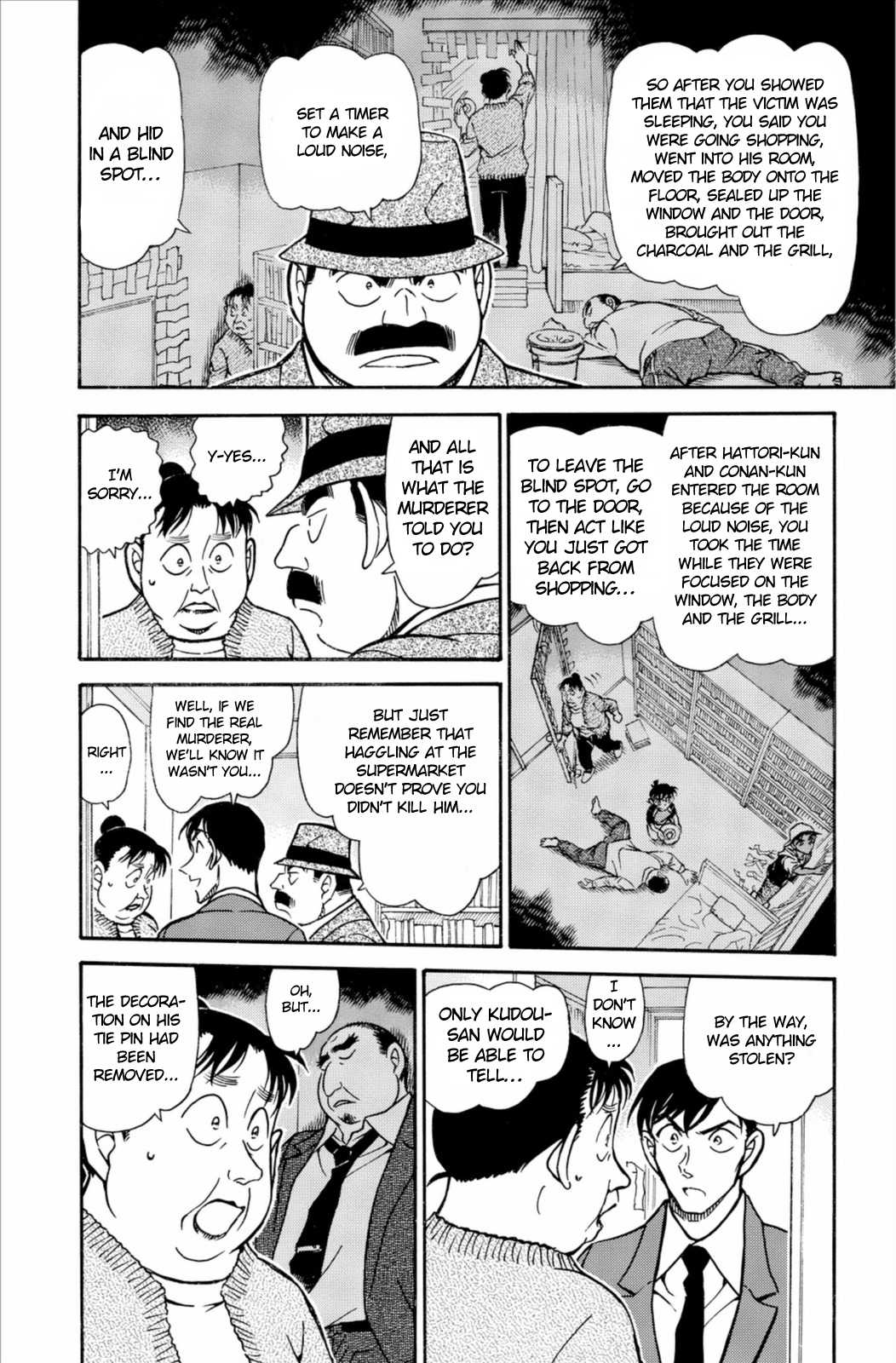 Detective Conan Chapter 735 page 15 - Chapter 735: Vengeful Spirit