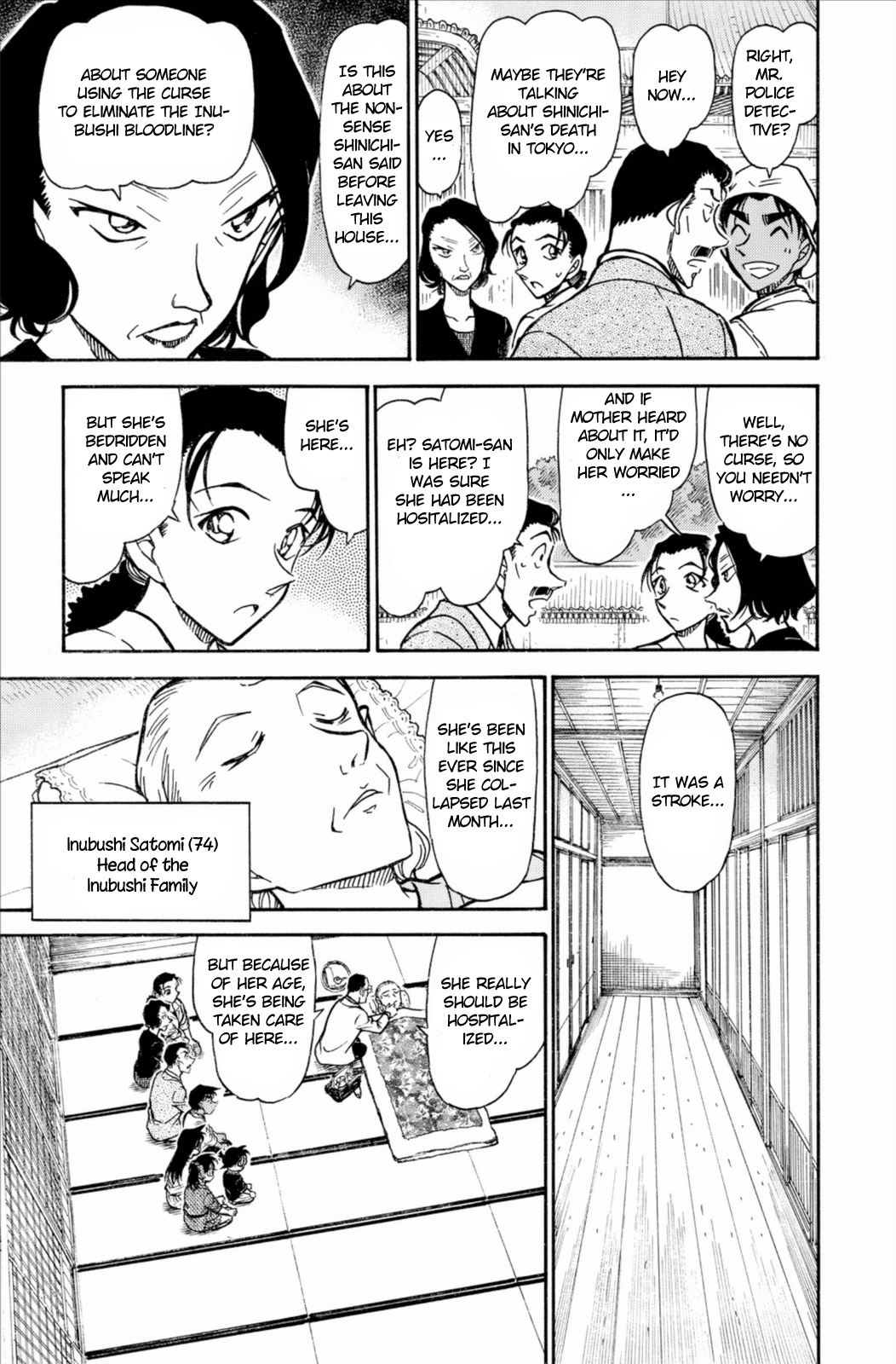 Detective Conan Chapter 736 page 10 - Chapter 736: The Inubushi Family