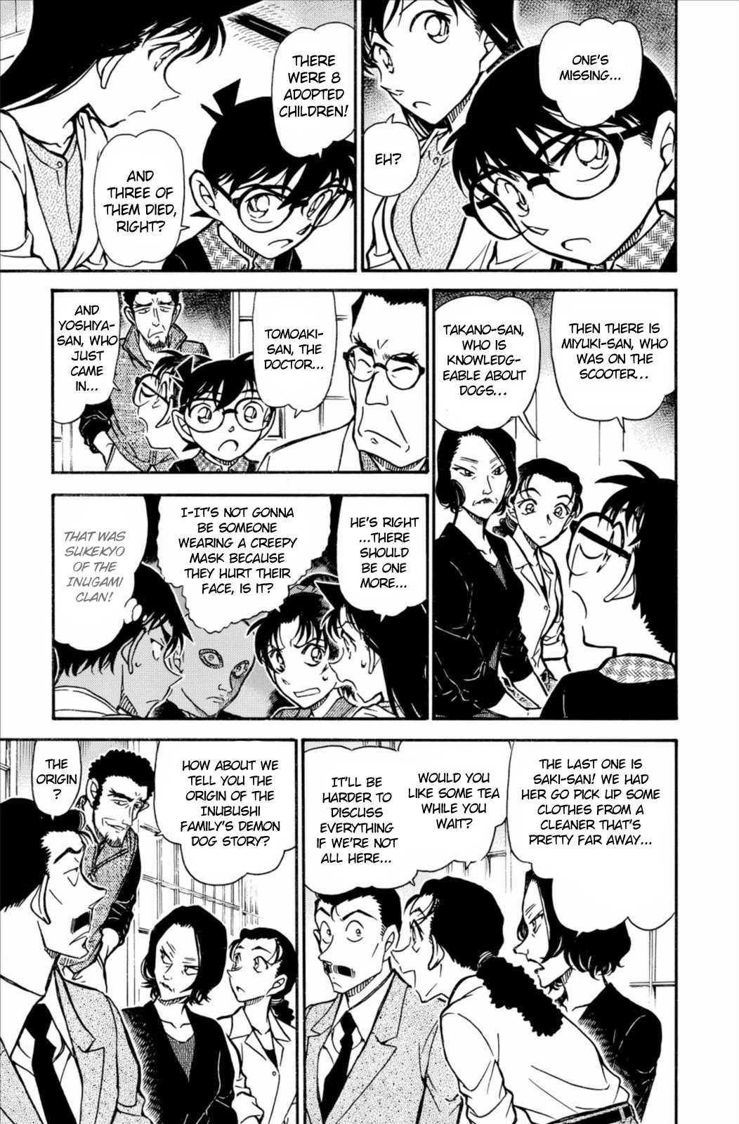 Detective Conan Chapter 736 page 12 - Chapter 736: The Inubushi Family
