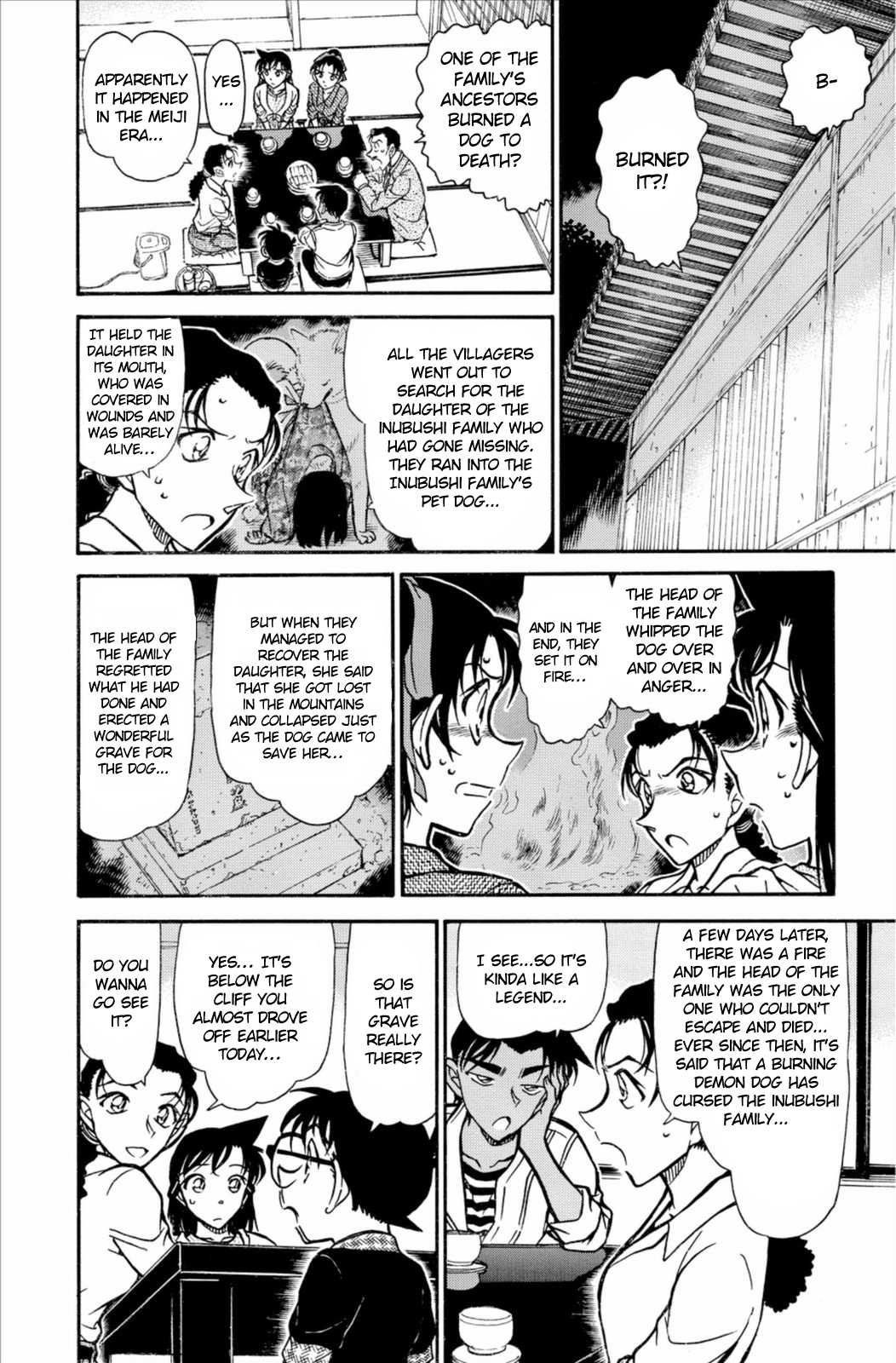 Detective Conan Chapter 736 page 13 - Chapter 736: The Inubushi Family