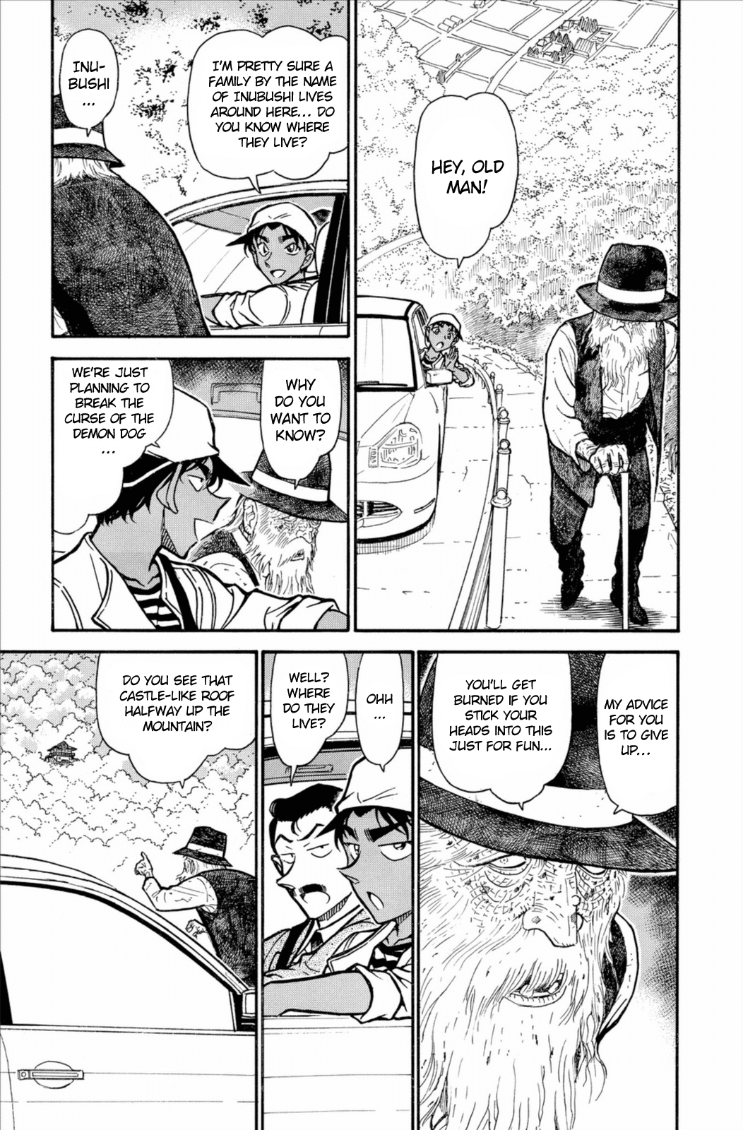 Detective Conan Chapter 736 page 2 - Chapter 736: The Inubushi Family