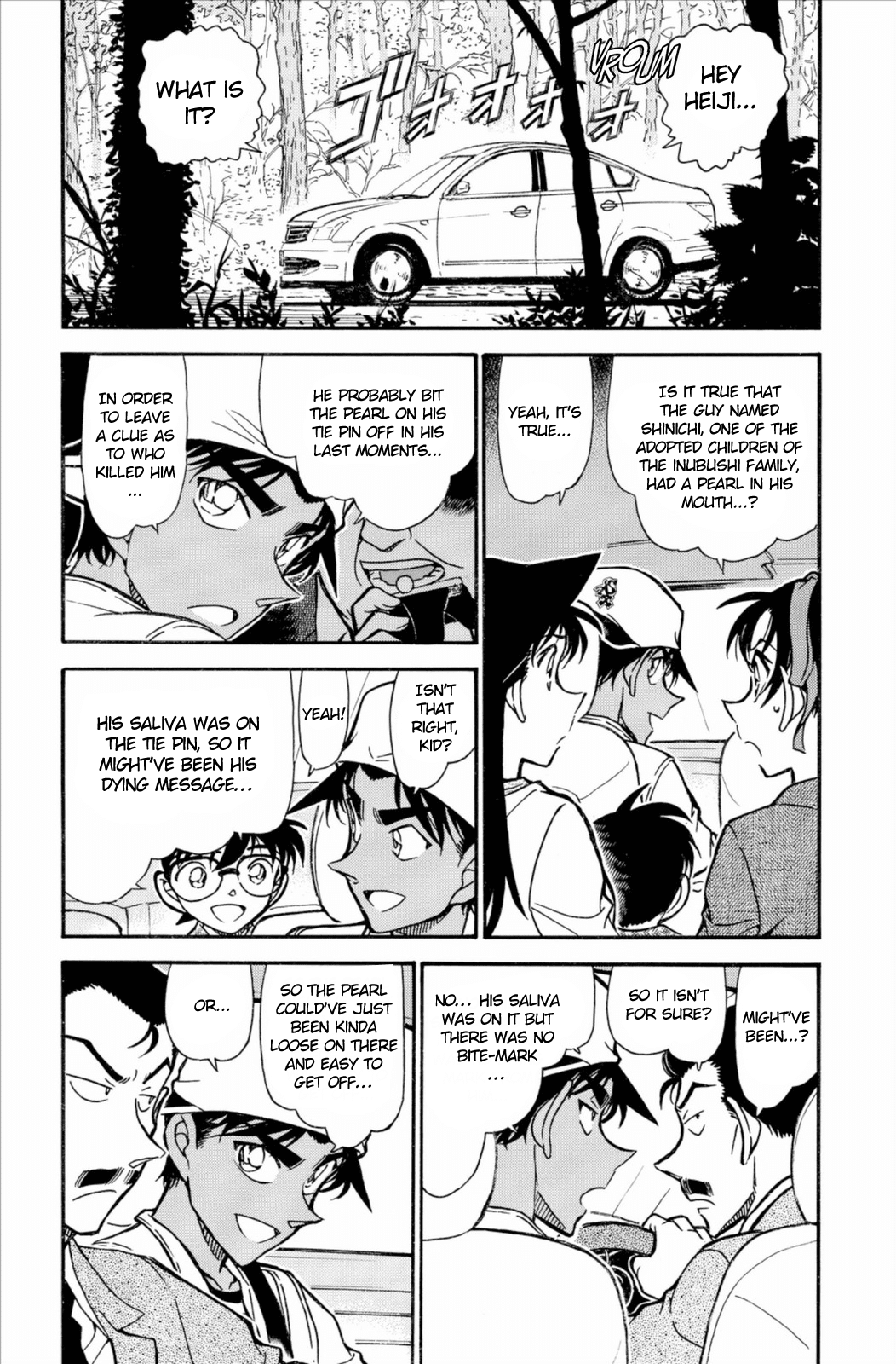 Detective Conan Chapter 736 page 4 - Chapter 736: The Inubushi Family