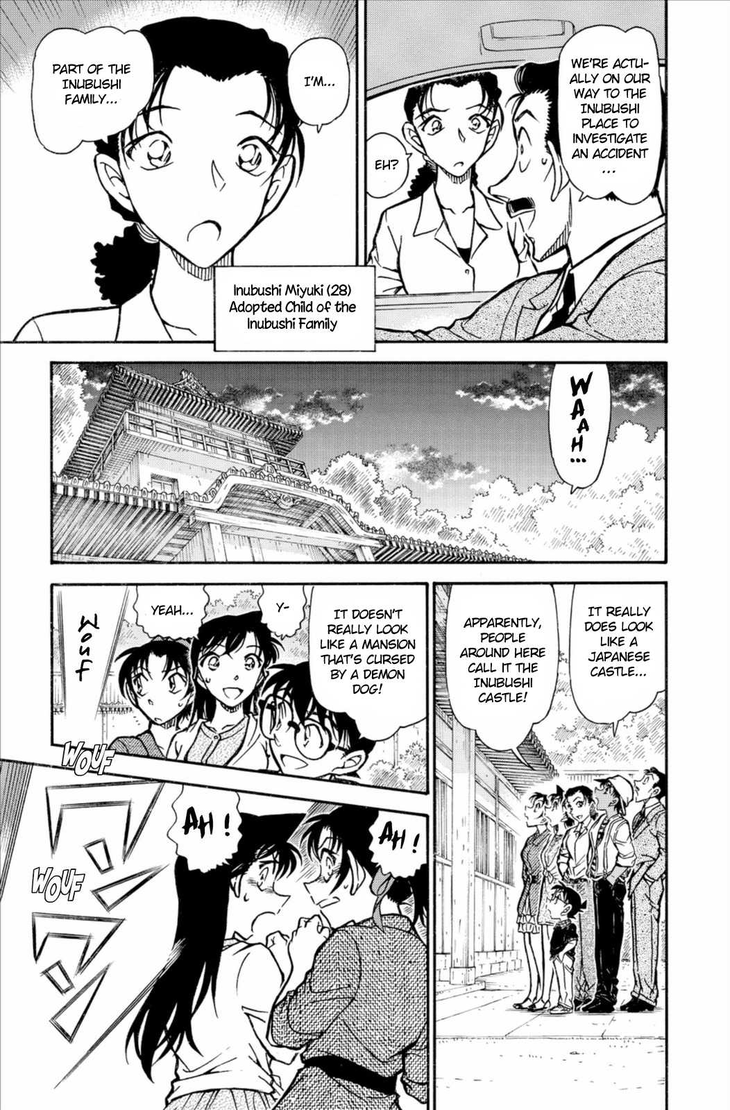 Detective Conan Chapter 736 page 8 - Chapter 736: The Inubushi Family