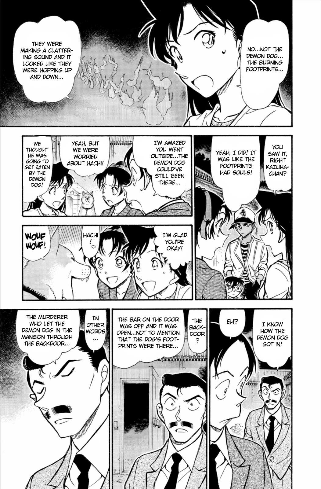 Detective Conan Chapter 738 page 10 - Chapter 738: Footprints
