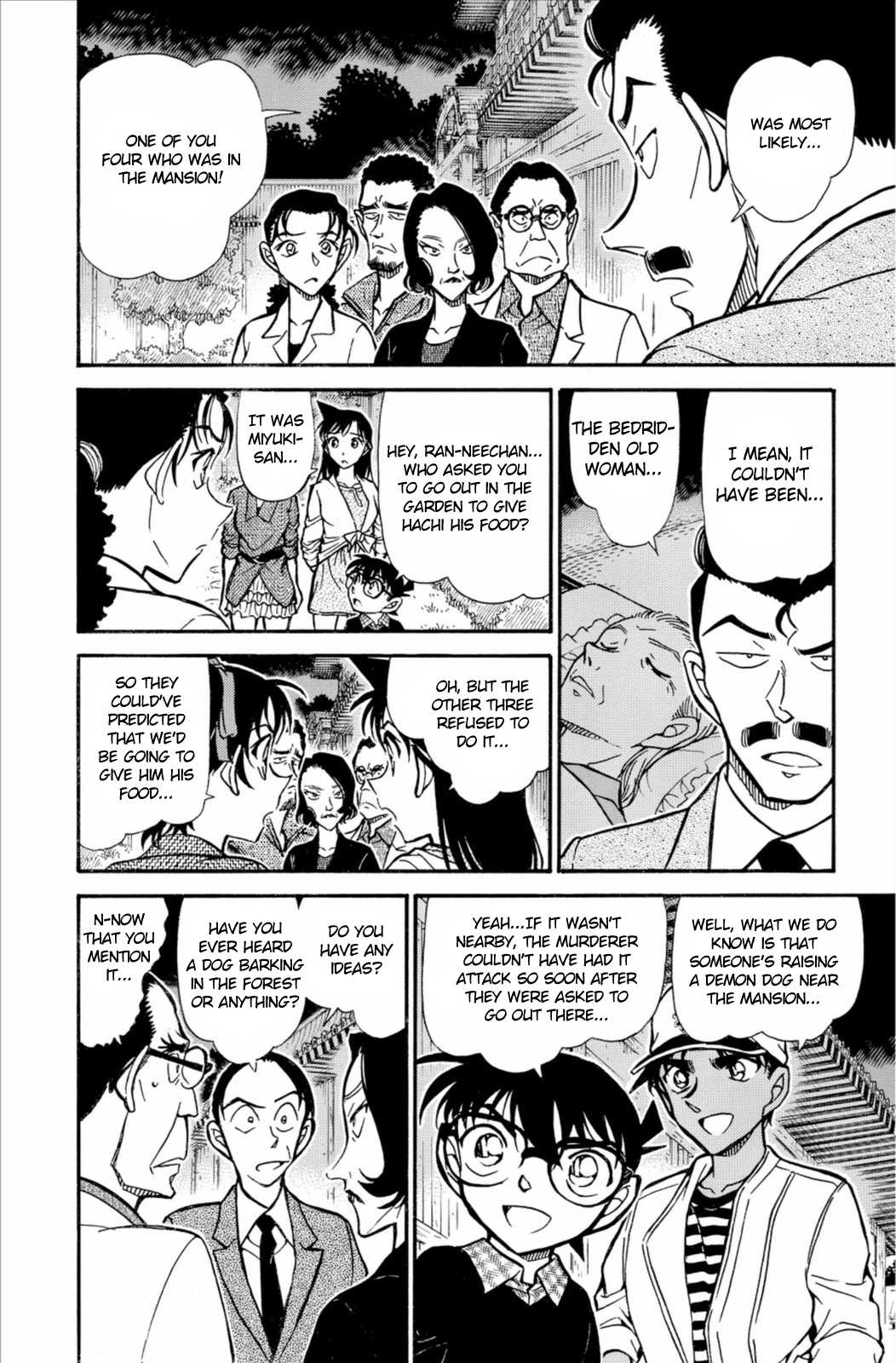 Detective Conan Chapter 738 page 11 - Chapter 738: Footprints
