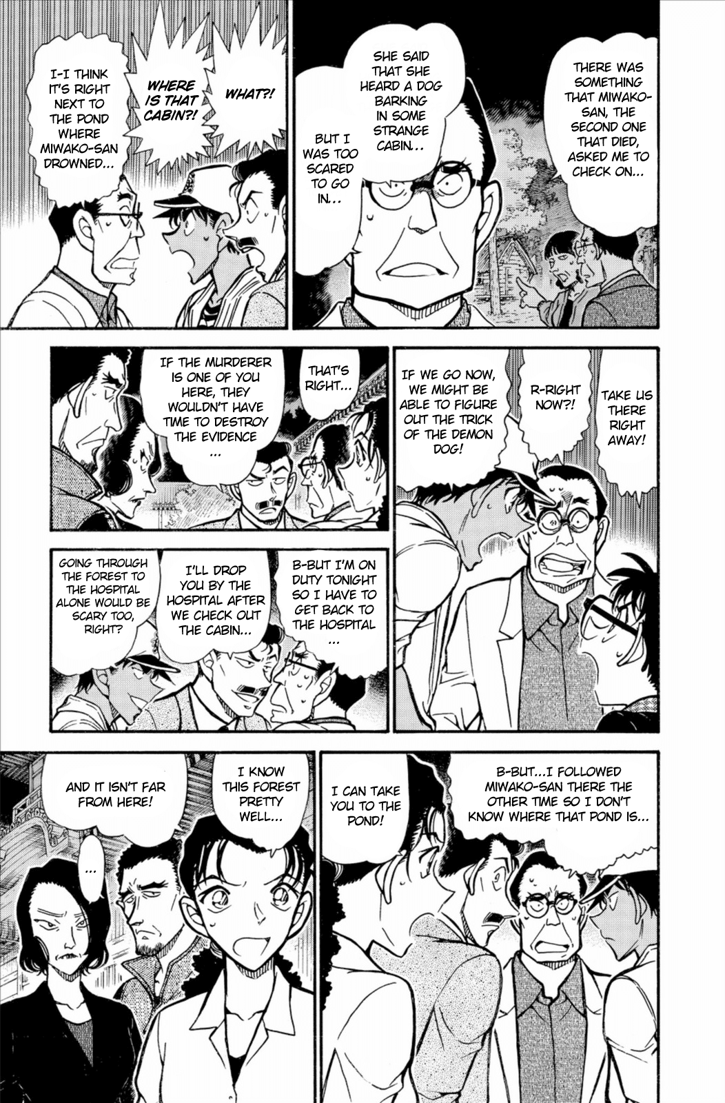 Detective Conan Chapter 738 page 12 - Chapter 738: Footprints