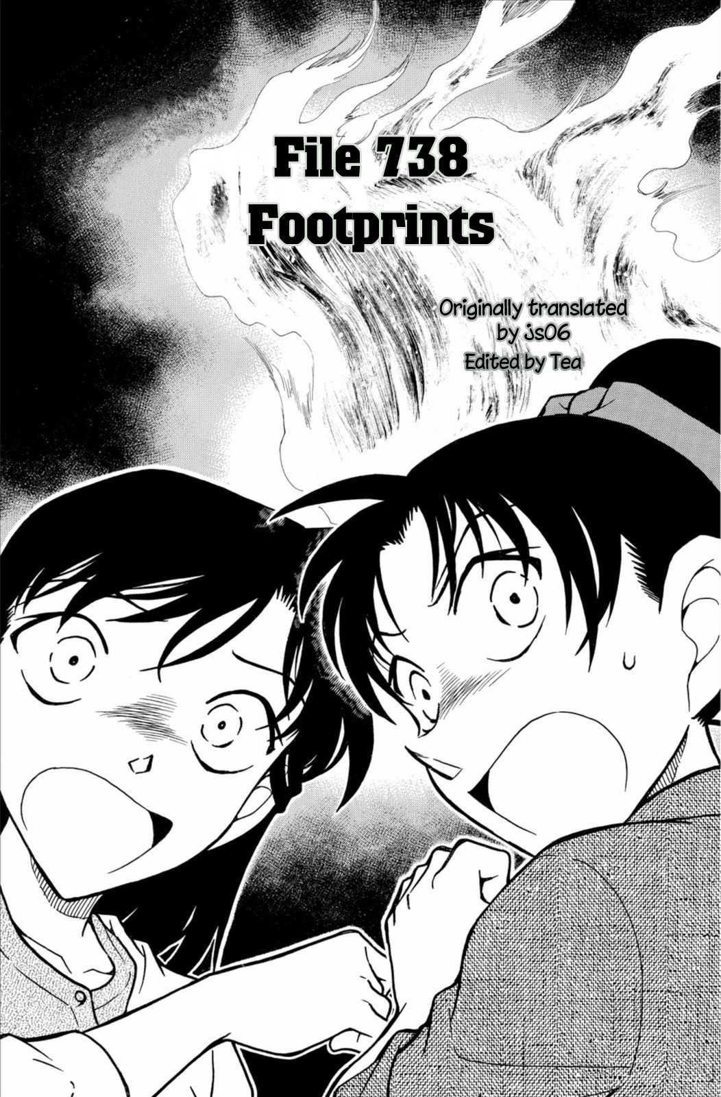 Detective Conan Chapter 738 page 2 - Chapter 738: Footprints