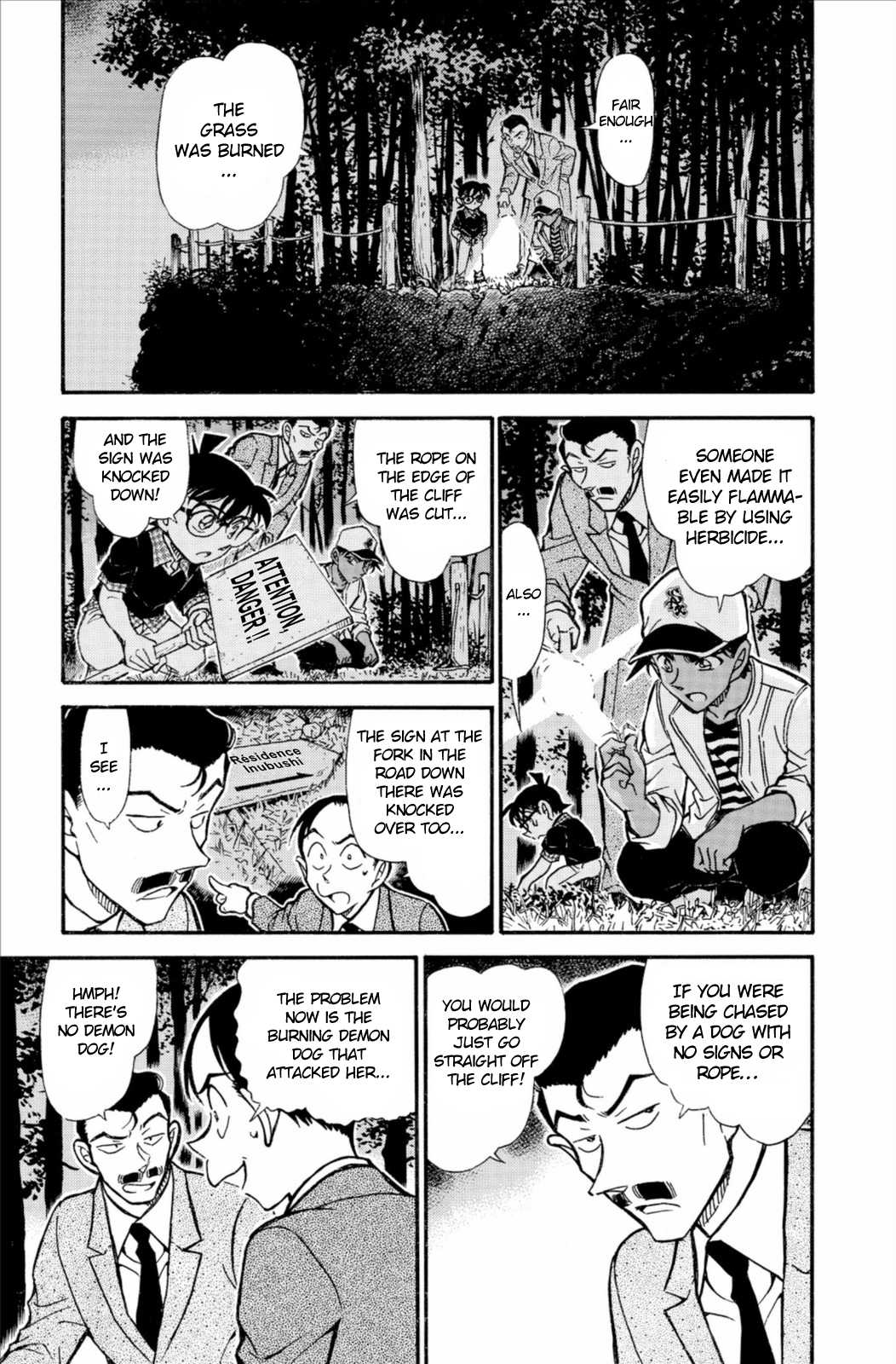 Detective Conan Chapter 738 page 6 - Chapter 738: Footprints