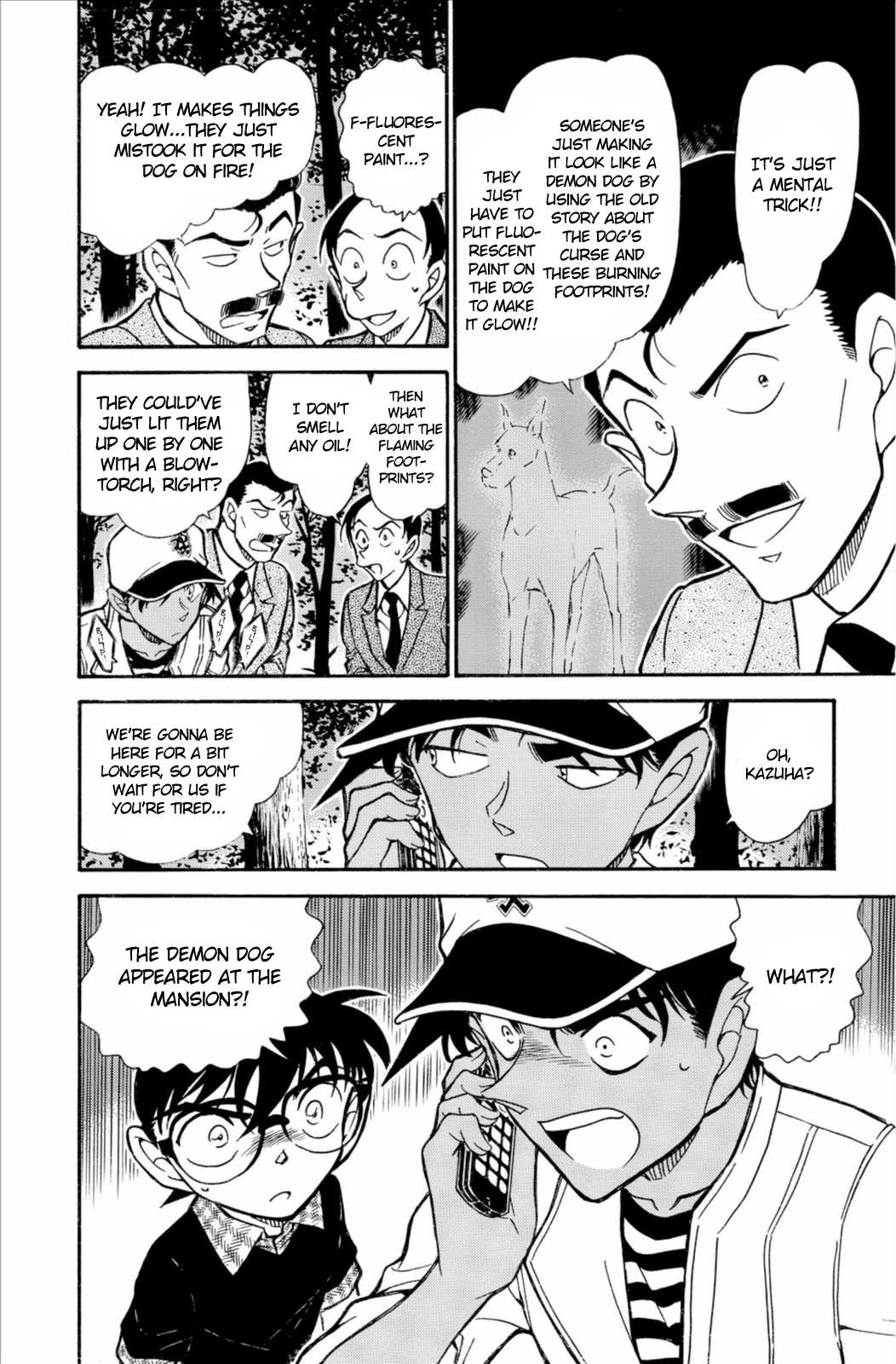 Detective Conan Chapter 738 page 7 - Chapter 738: Footprints