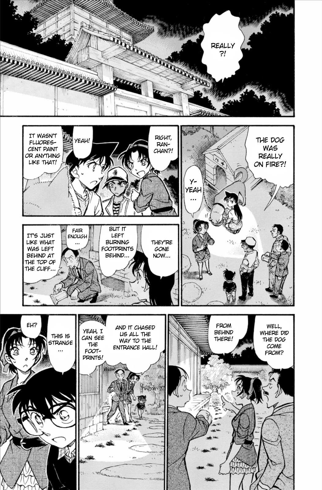 Detective Conan Chapter 738 page 8 - Chapter 738: Footprints