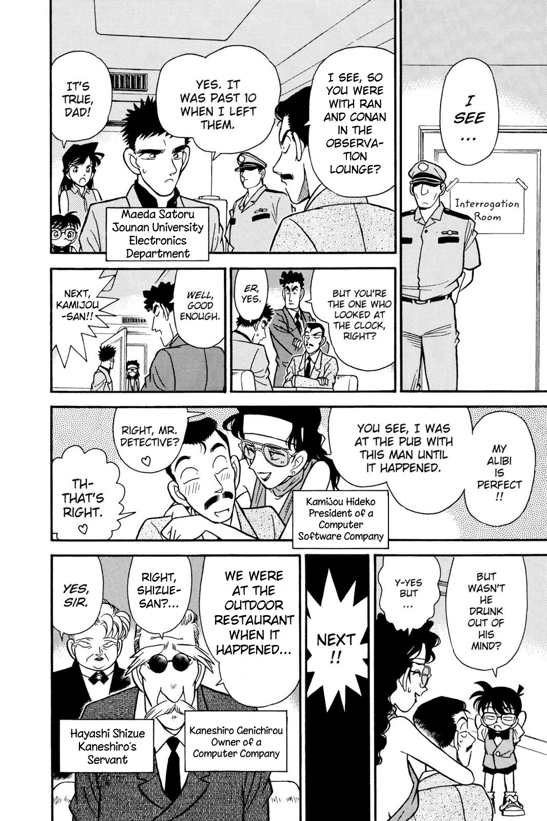 Detective Conan Chapter 74 page 15 - Chapter 74: Under the Mask