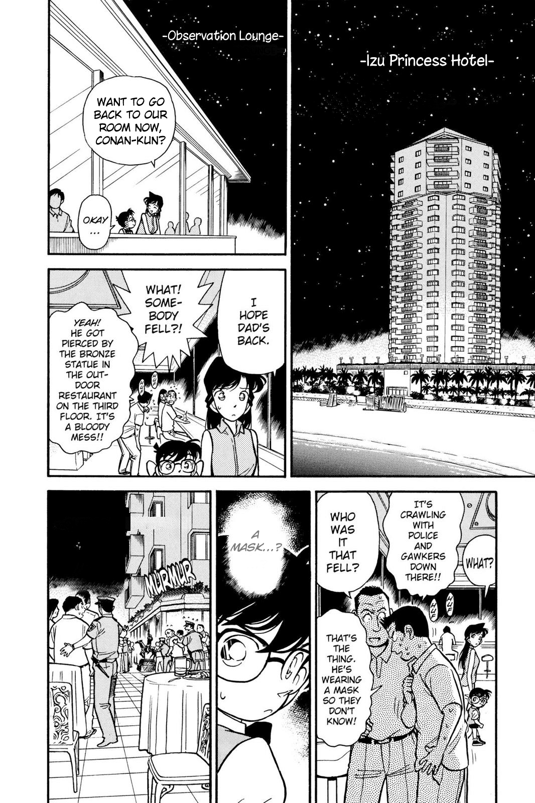 Detective Conan Chapter 74 page 3 - Chapter 74: Under the Mask