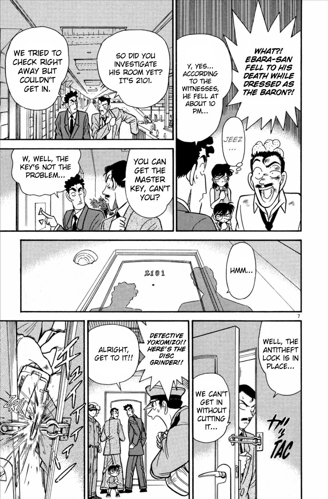 Detective Conan Chapter 74 page 8 - Chapter 74: Under the Mask