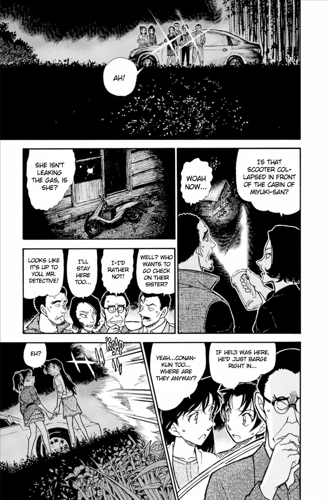 Detective Conan Chapter 740 page 10 - Chapter 740: The Eight Forms of Benevolence & Justice