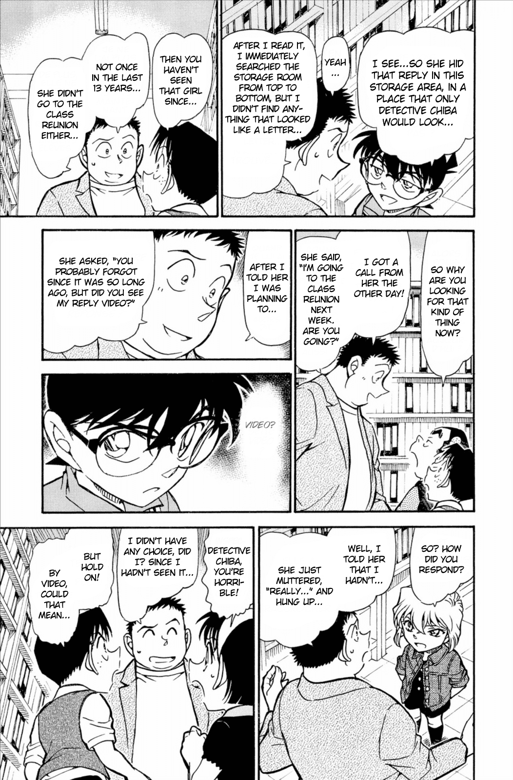 Detective Conan Chapter 741 page 12 - Chapter 741: VHS of Memories