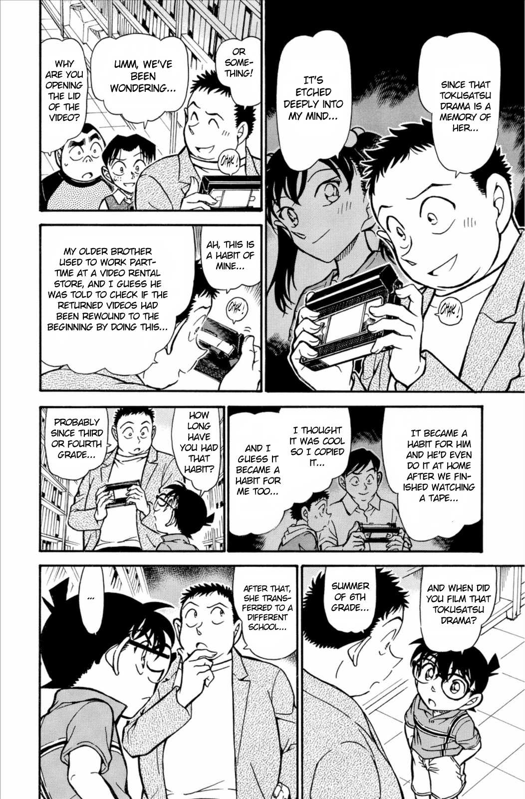Detective Conan Chapter 741 page 15 - Chapter 741: VHS of Memories