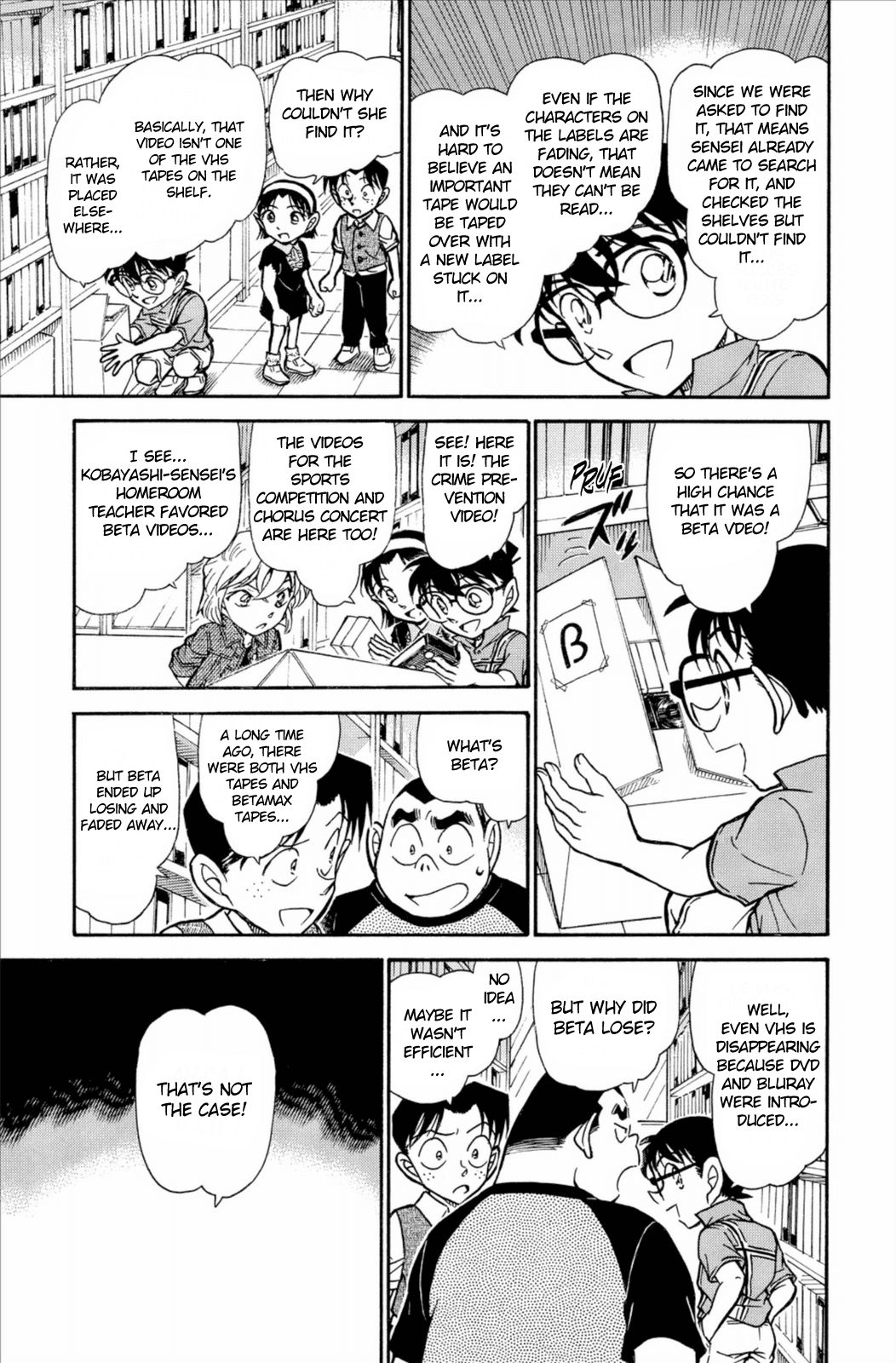 Detective Conan Chapter 741 page 8 - Chapter 741: VHS of Memories