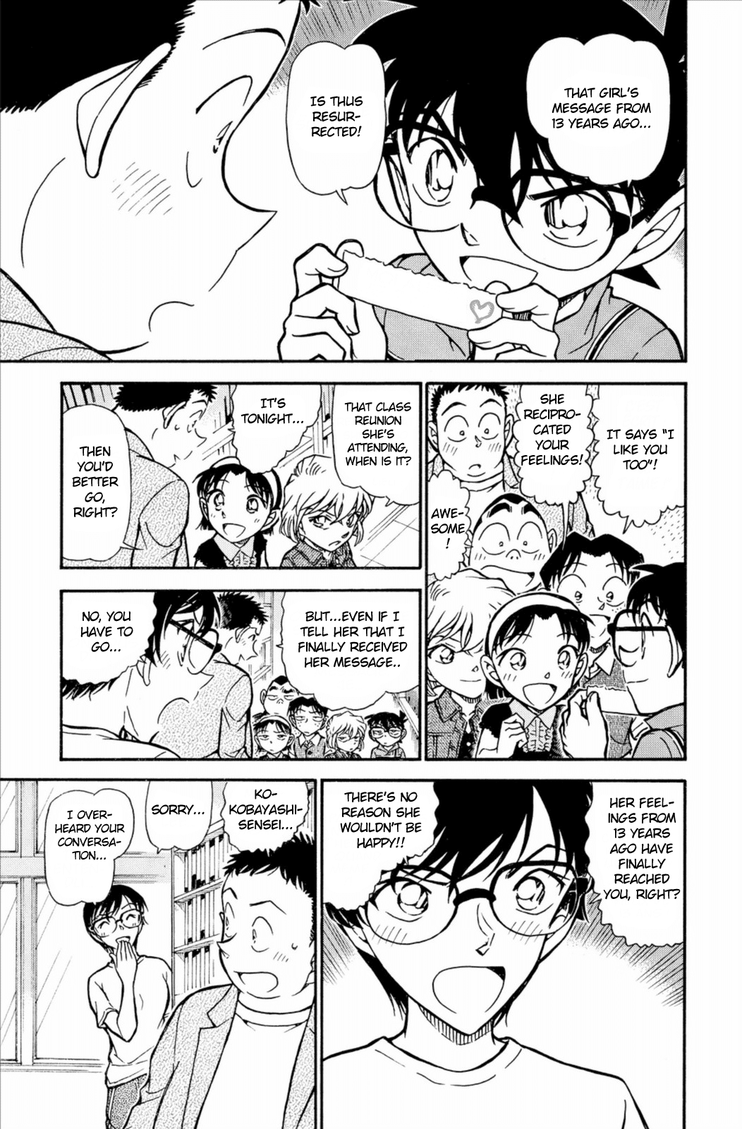 Detective Conan Chapter 742 page 10 - Chapter 742: LOVE Transcending 13 Years
