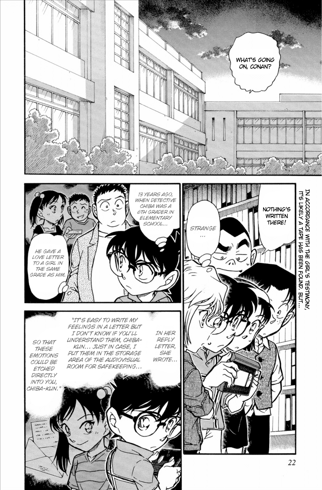 Detective Conan Chapter 742 page 3 - Chapter 742: LOVE Transcending 13 Years