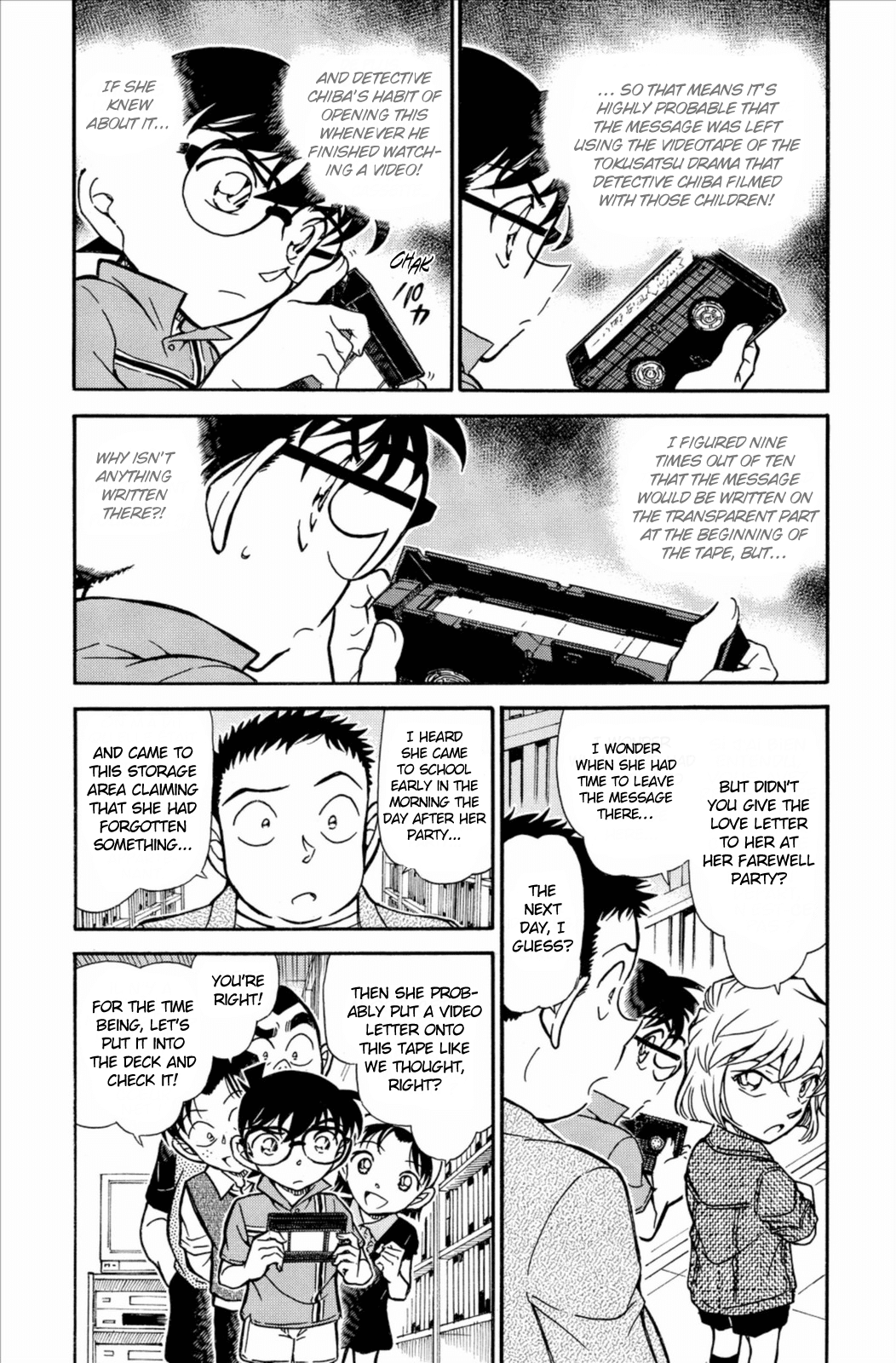 Detective Conan Chapter 742 page 4 - Chapter 742: LOVE Transcending 13 Years