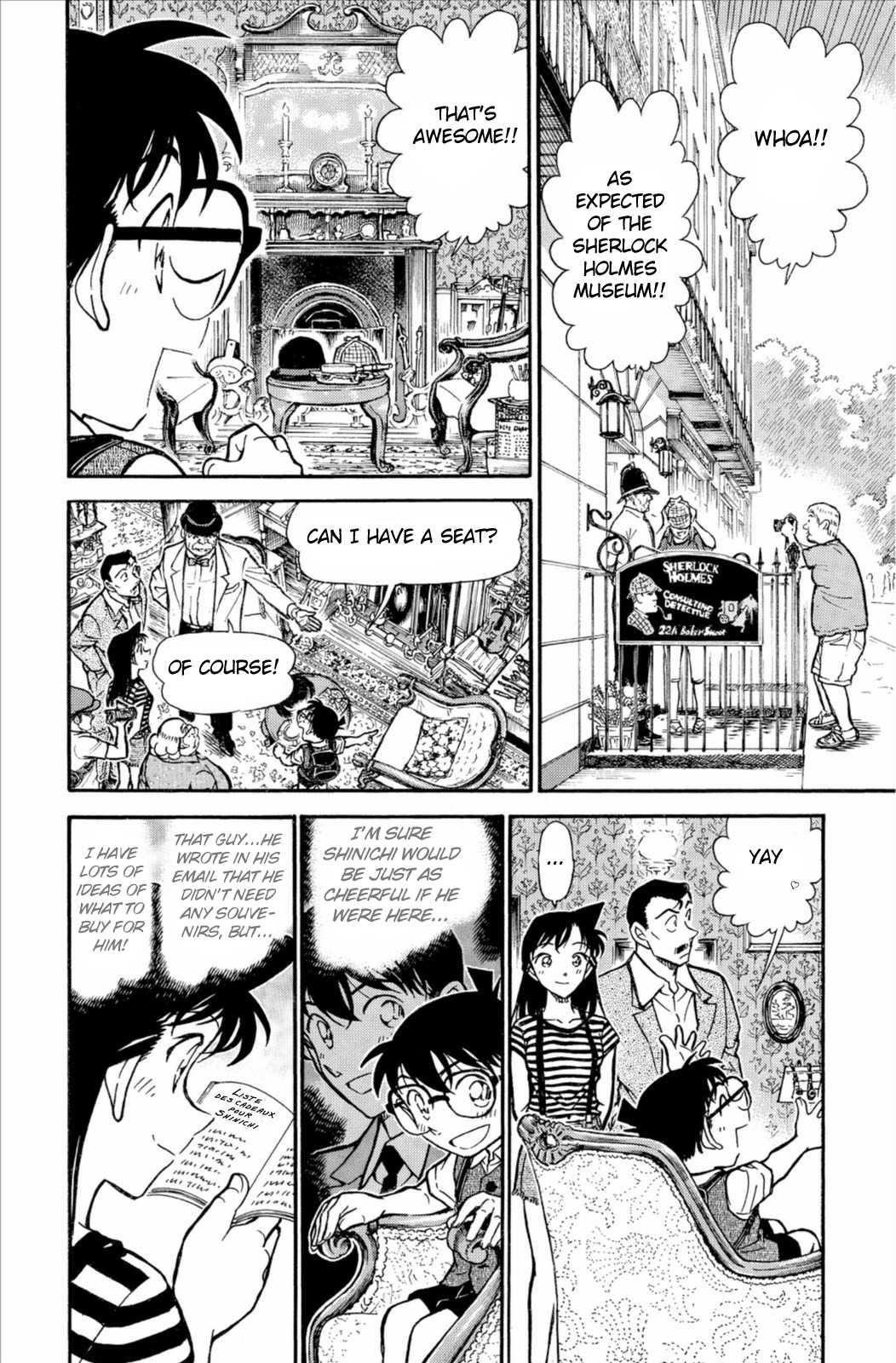 Detective Conan Chapter 743 page 11 - Chapter 743: Great Detective Holmes' Apprentice