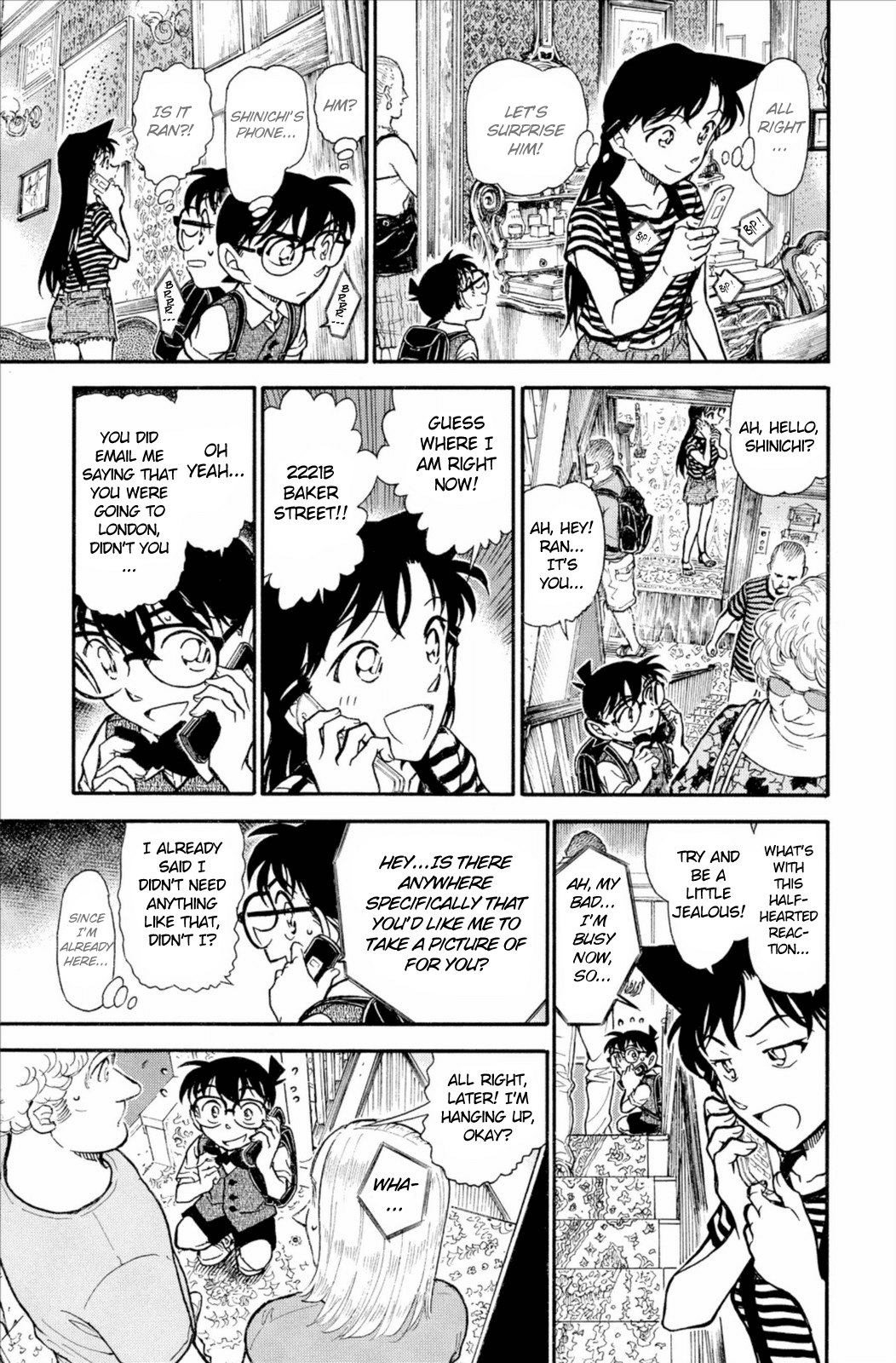 Detective Conan Chapter 743 page 12 - Chapter 743: Great Detective Holmes' Apprentice