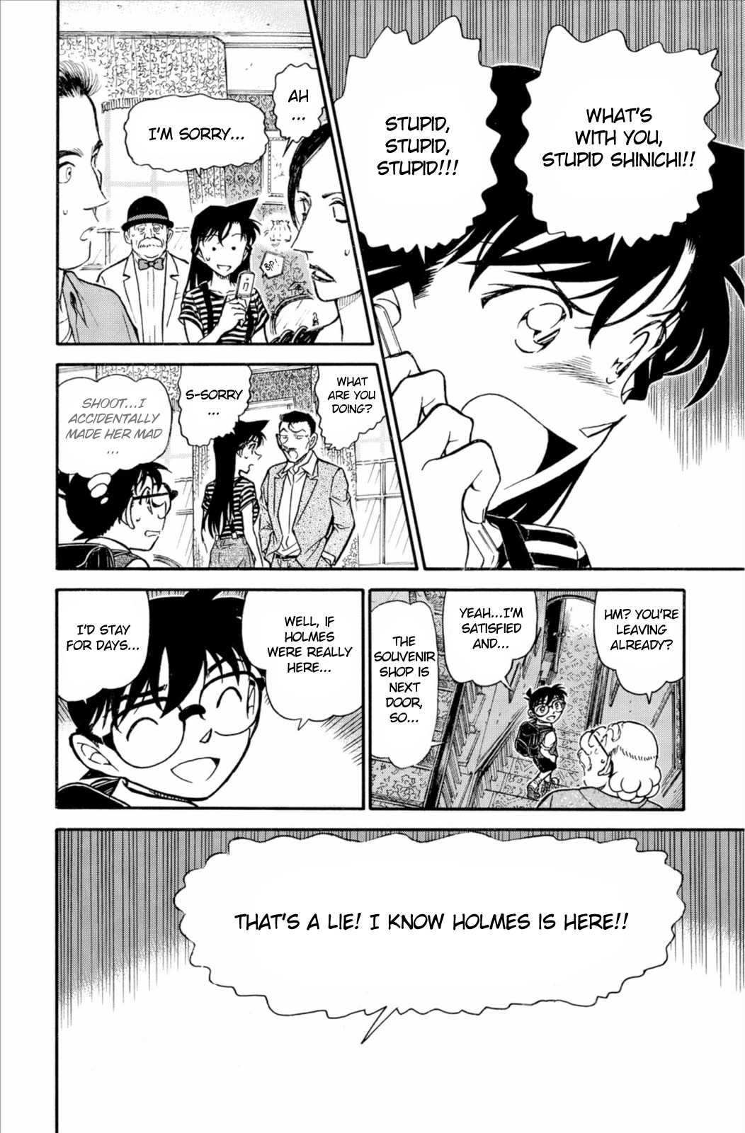 Detective Conan Chapter 743 page 13 - Chapter 743: Great Detective Holmes' Apprentice
