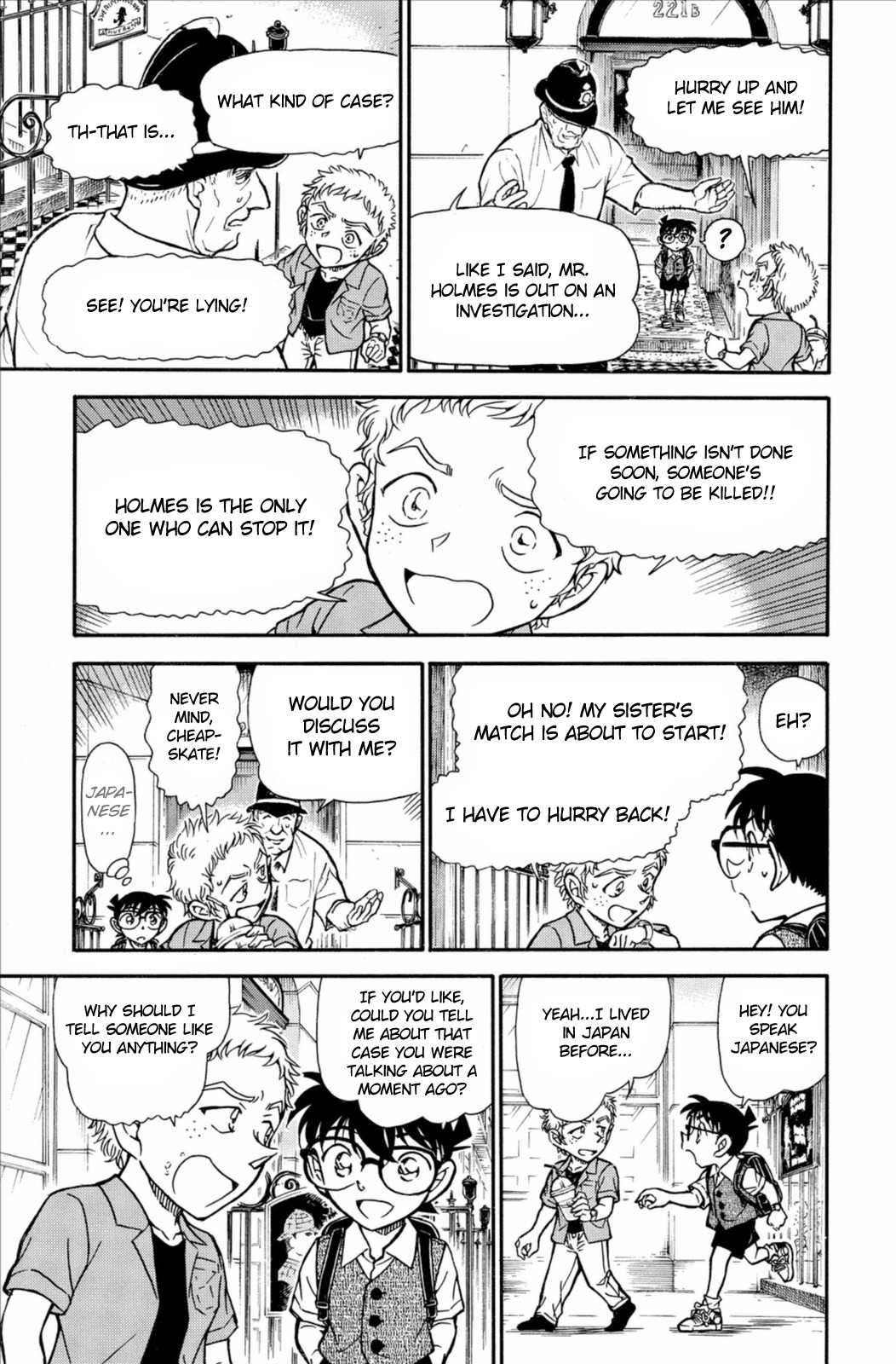 Detective Conan Chapter 743 page 14 - Chapter 743: Great Detective Holmes' Apprentice