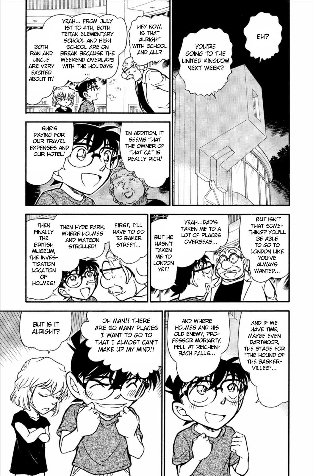 Detective Conan Chapter 743 page 6 - Chapter 743: Great Detective Holmes' Apprentice