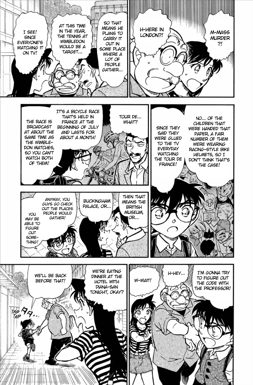 Detective Conan Chapter 744 page 10 - Chapter 744: Book of Revelation
