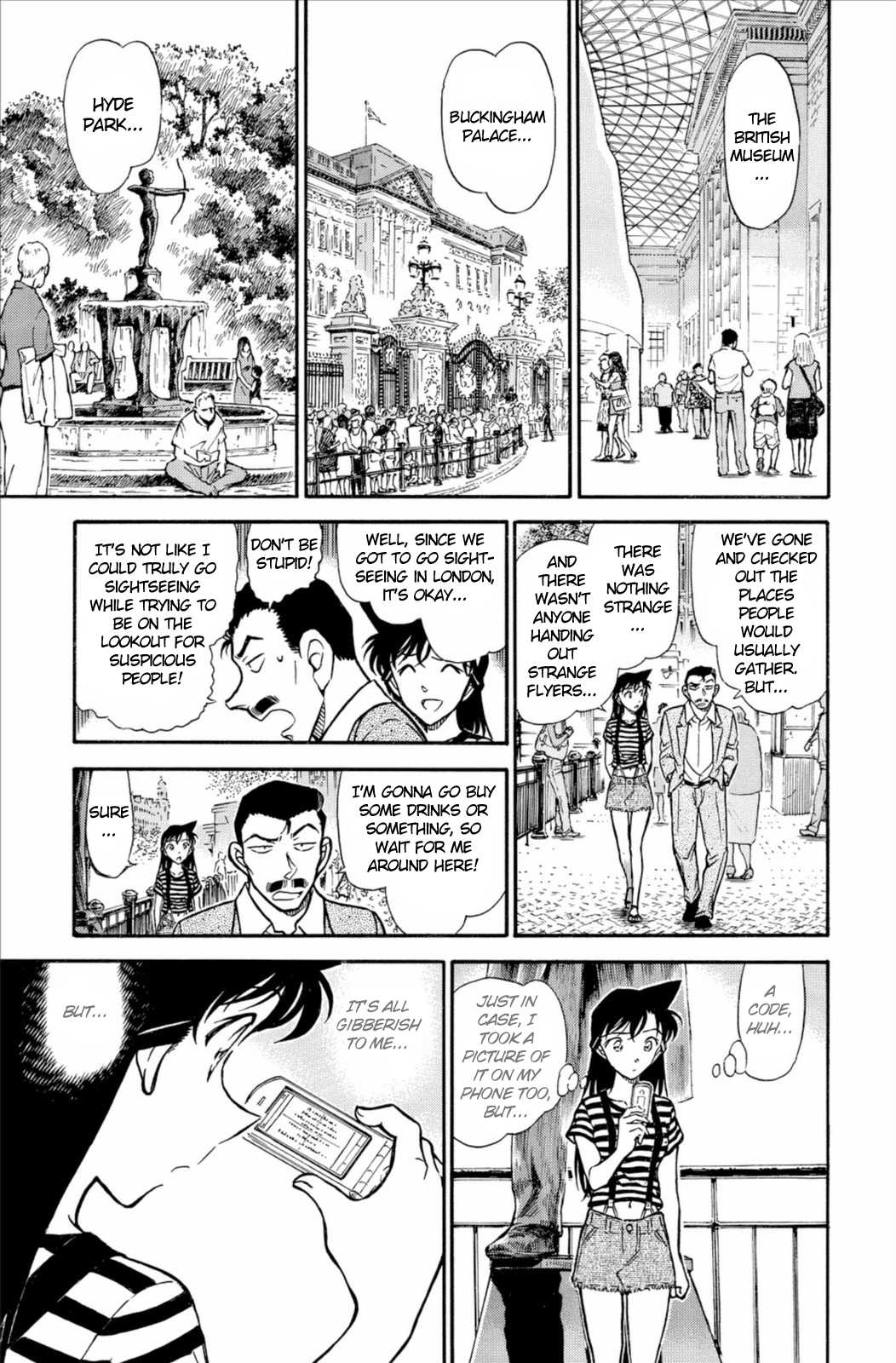 Detective Conan Chapter 744 page 12 - Chapter 744: Book of Revelation