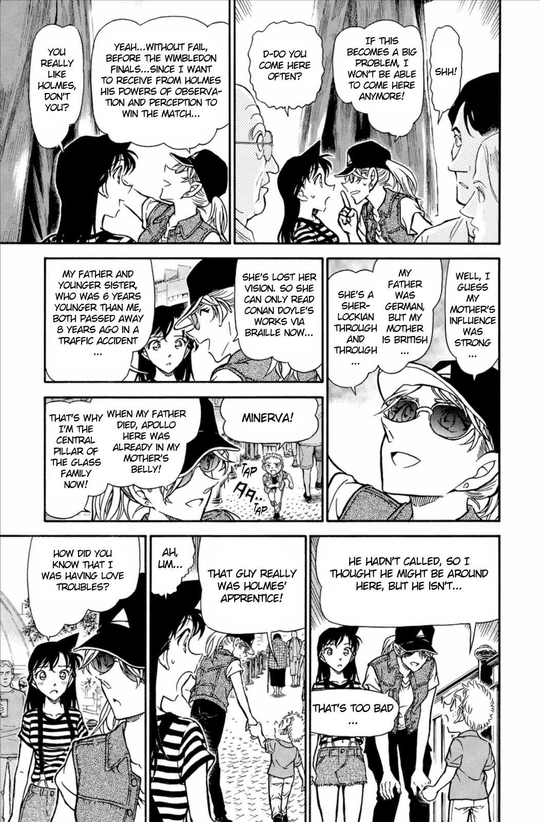 Detective Conan Chapter 744 page 16 - Chapter 744: Book of Revelation