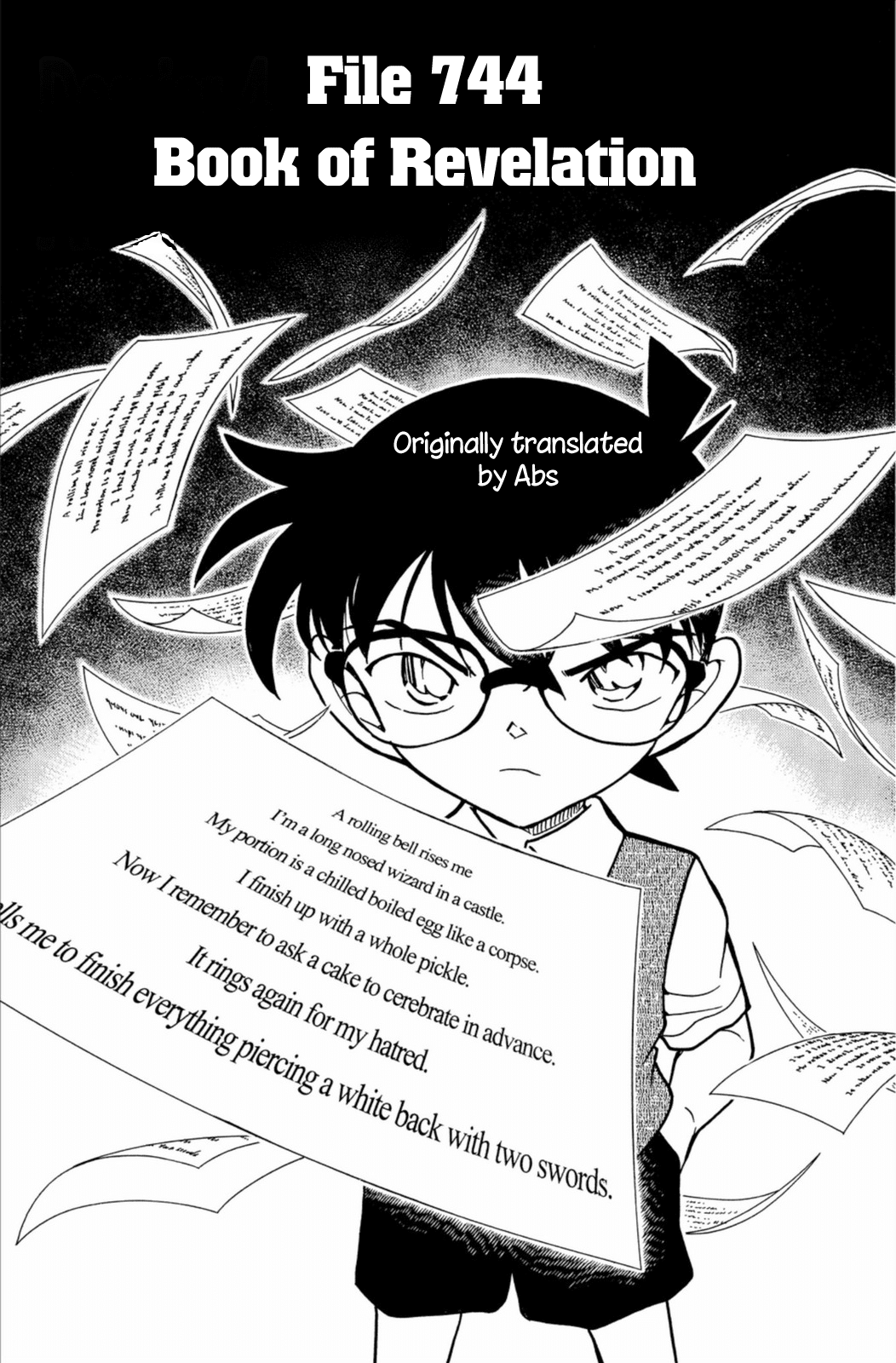 Detective Conan Chapter 744 page 2 - Chapter 744: Book of Revelation