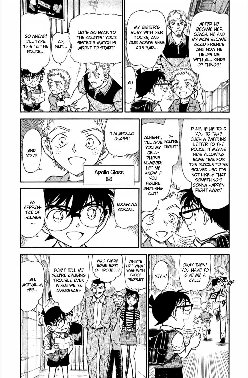 Detective Conan Chapter 744 page 4 - Chapter 744: Book of Revelation