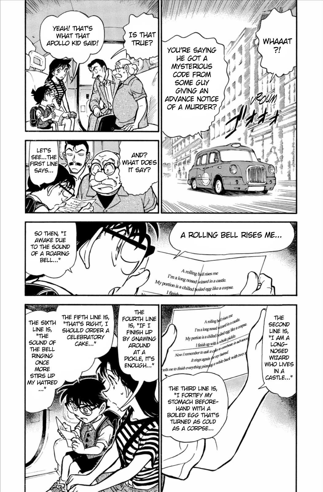 Detective Conan Chapter 744 page 5 - Chapter 744: Book of Revelation