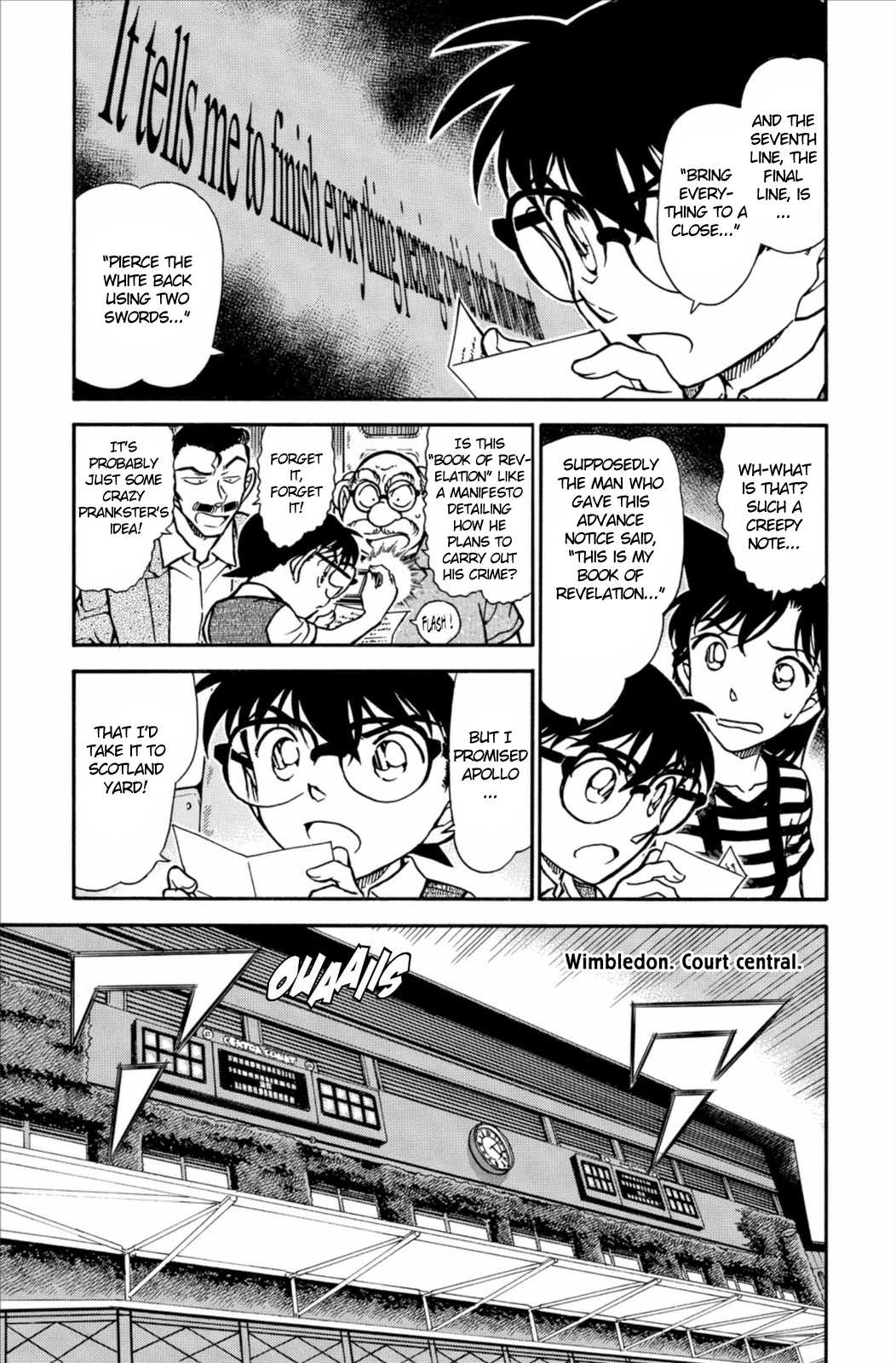 Detective Conan Chapter 744 page 6 - Chapter 744: Book of Revelation