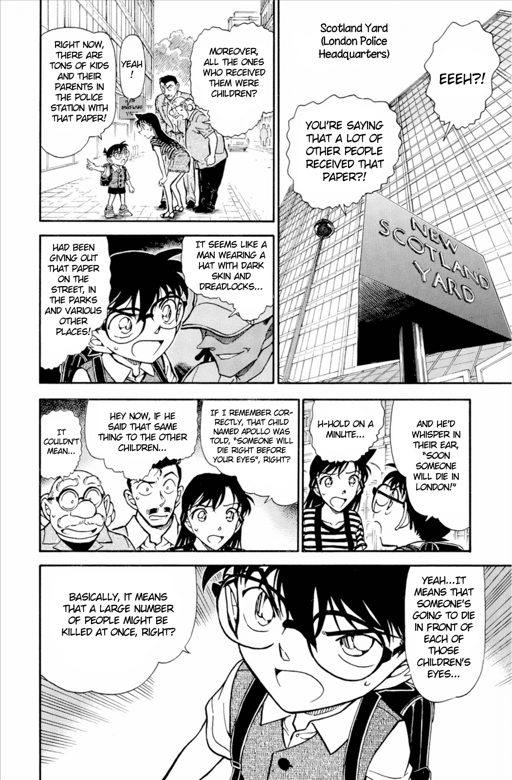 Detective Conan Chapter 744 page 9 - Chapter 744: Book of Revelation
