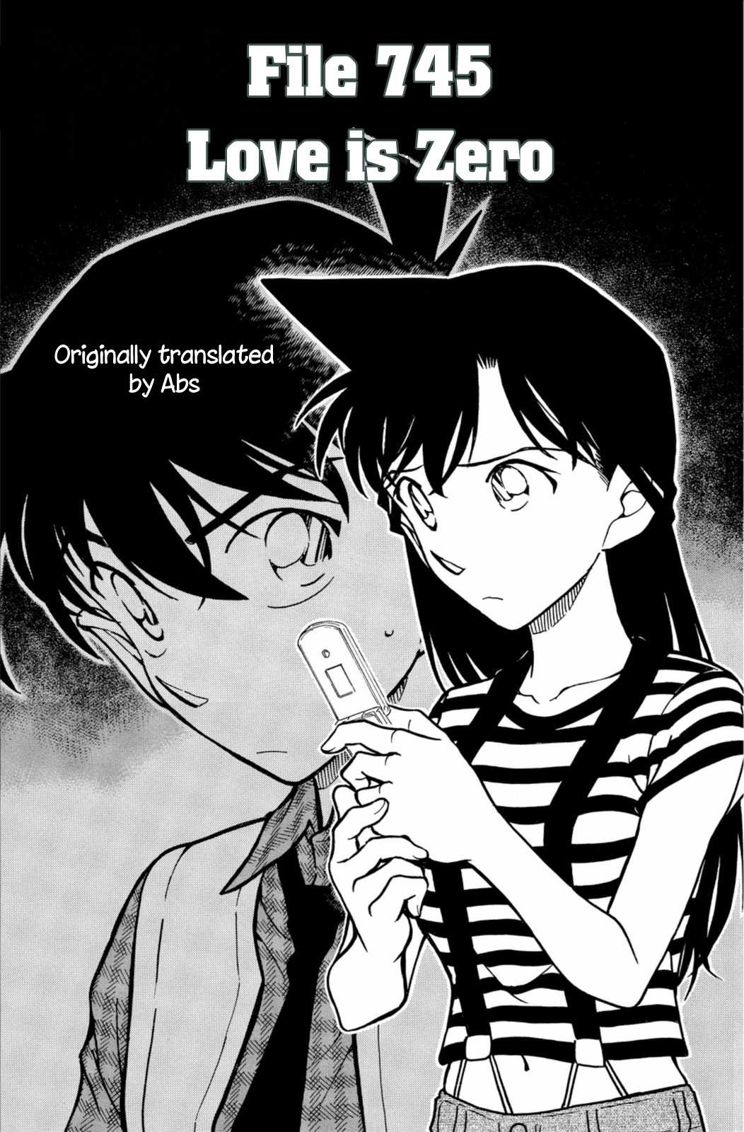 Detective Conan Chapter 745 page 2 - Chapter 745: Love Is Zero