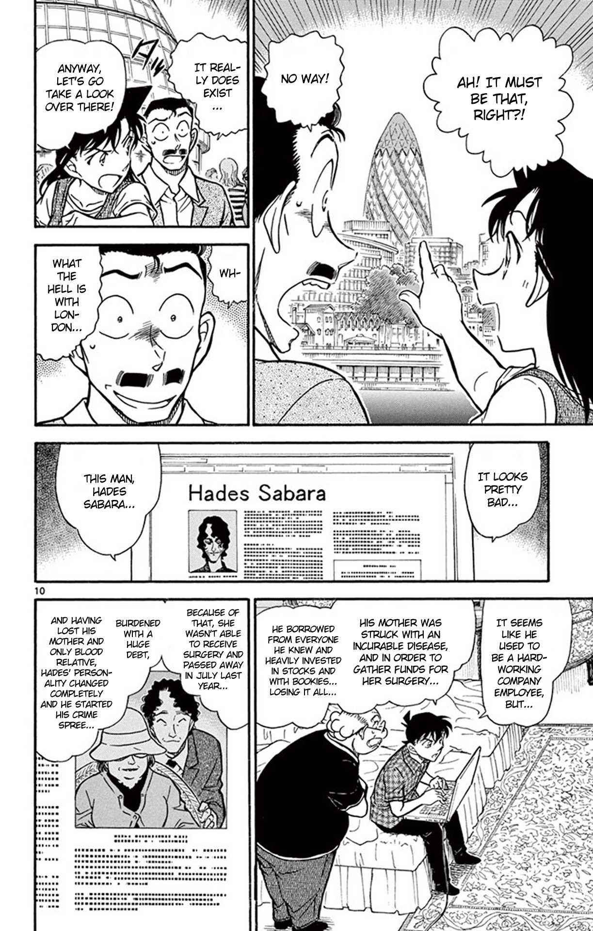 Detective Conan Chapter 746 page 11 - Chapter 746: Ask Holmes