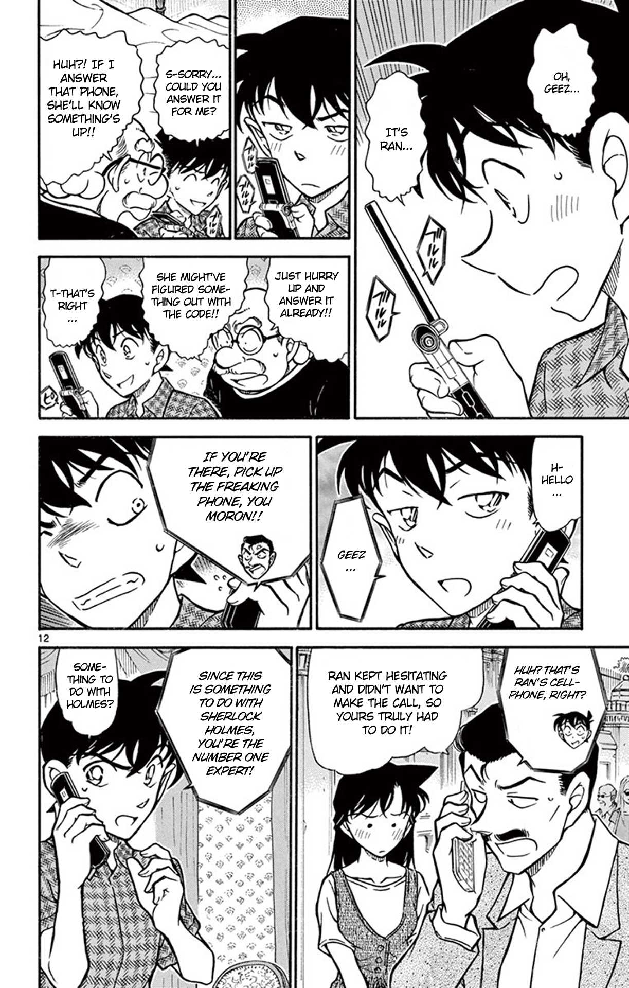 Detective Conan Chapter 746 page 13 - Chapter 746: Ask Holmes